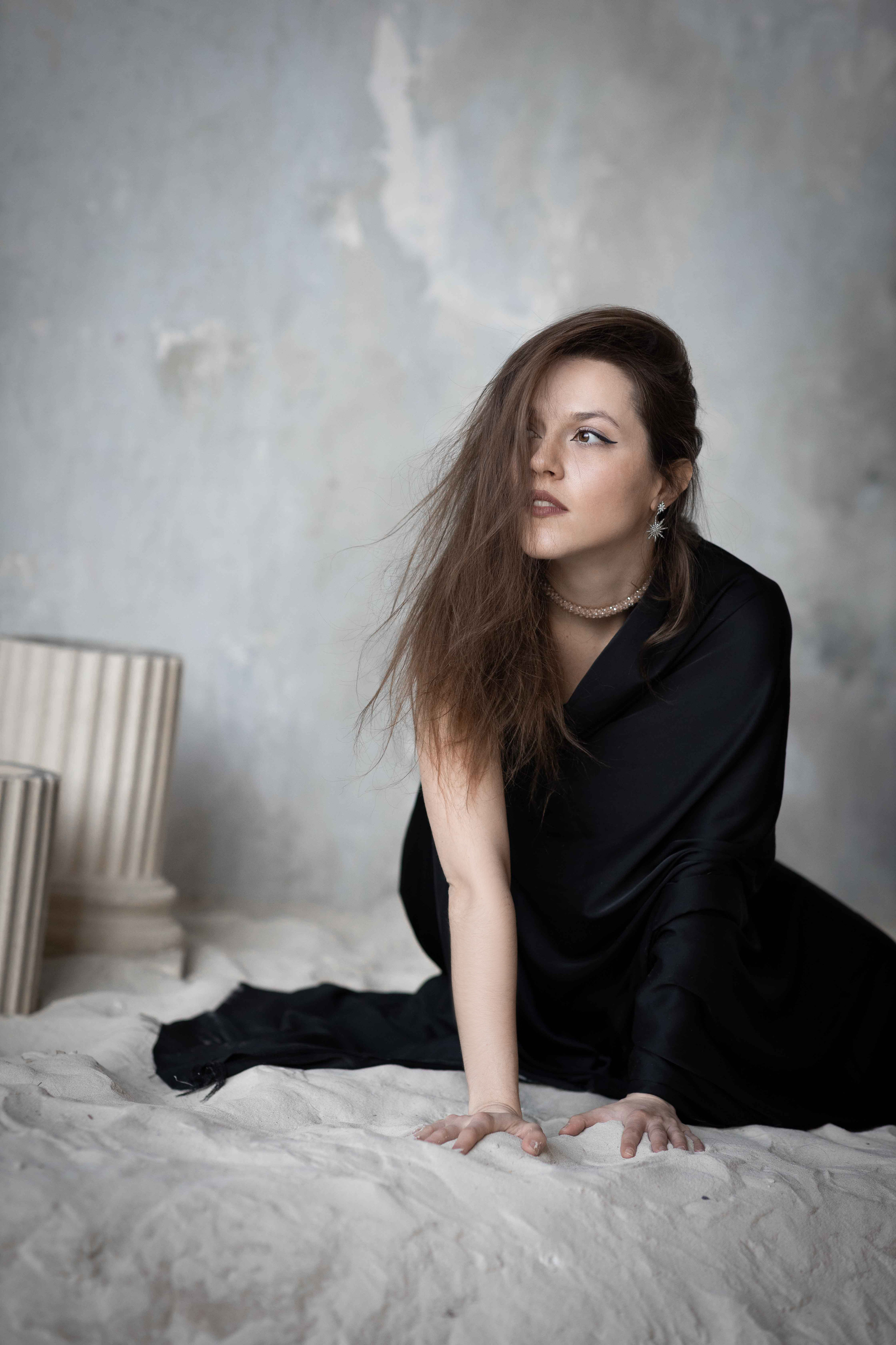 Маша. Фотосессия с песком. Портретный фотограф Екатерина Лысенко, Москва