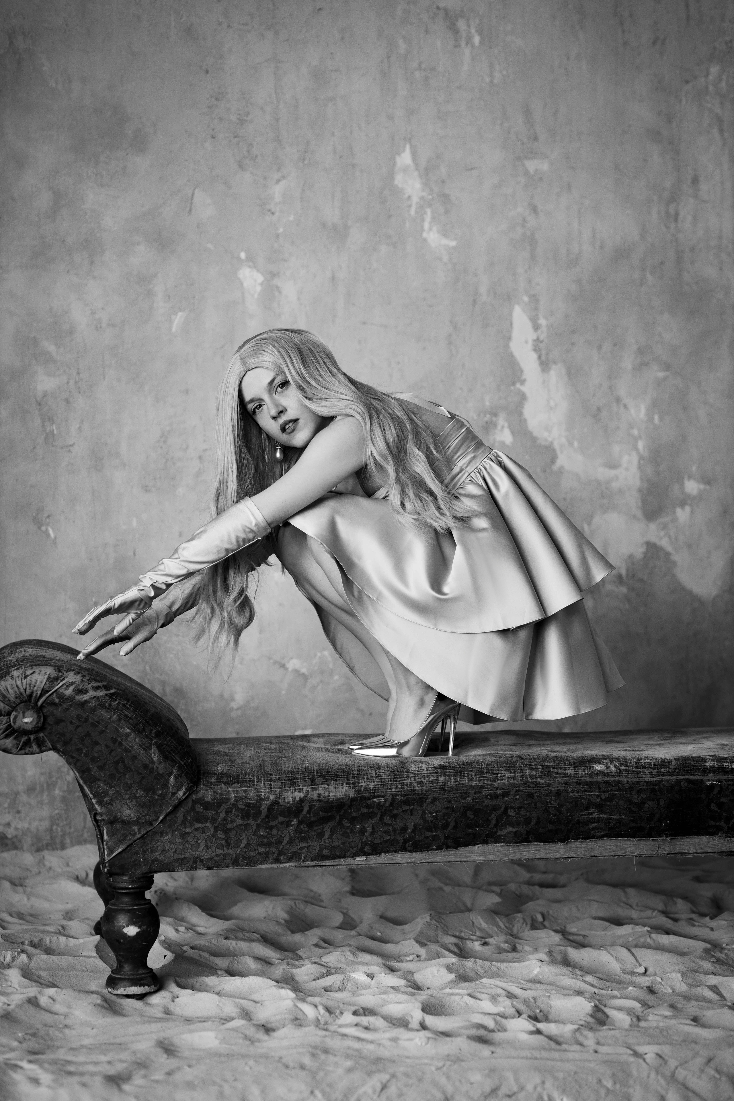 Маша. Фотосессия с песком. Портретный фотограф Екатерина Лысенко, Москва