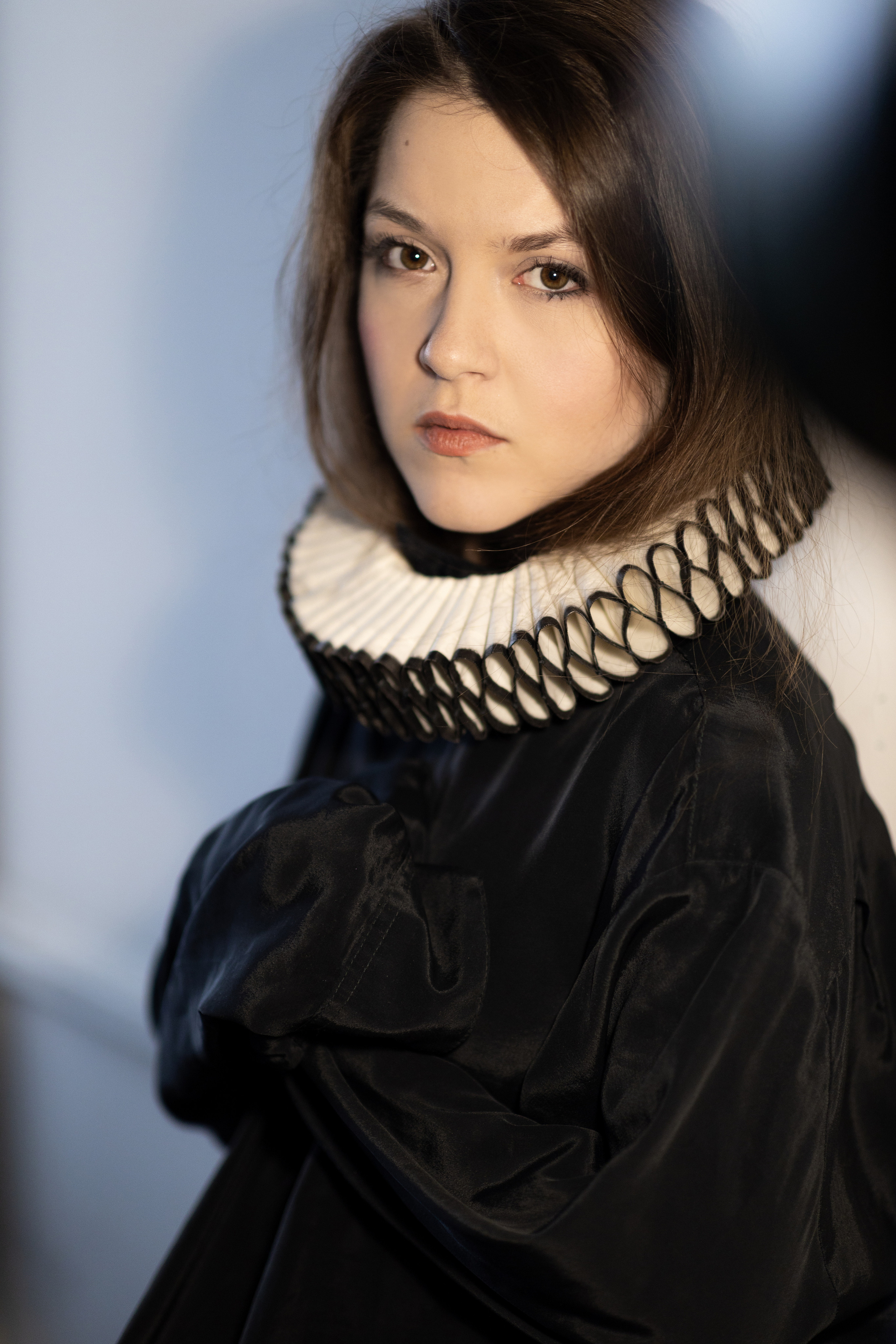 Фотосессия в студии в разных образах. Портретный фотограф Екатерина Лысенко, Москва