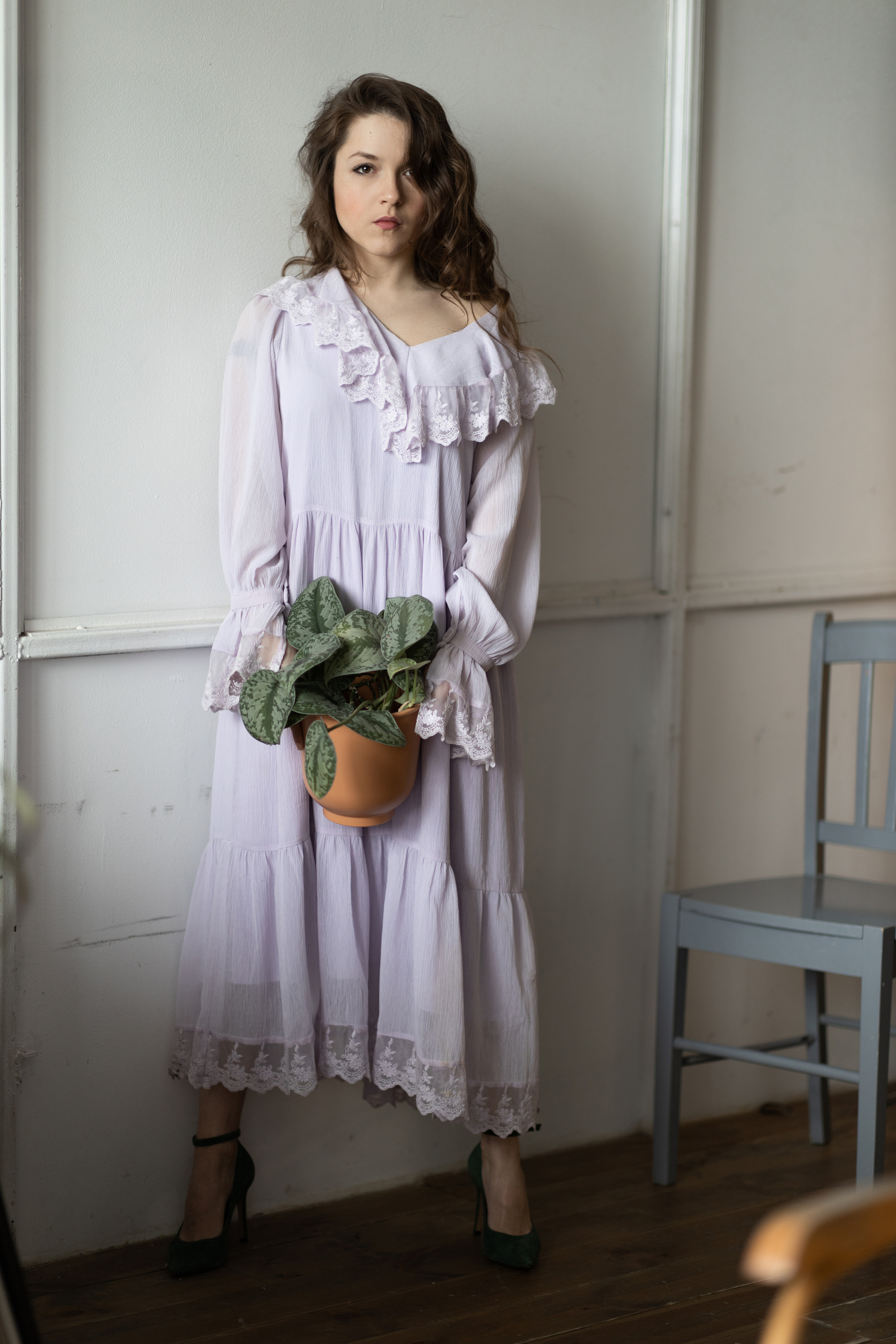 Фотосессия в студии в разных образах. Портретный фотограф Екатерина Лысенко, Москва