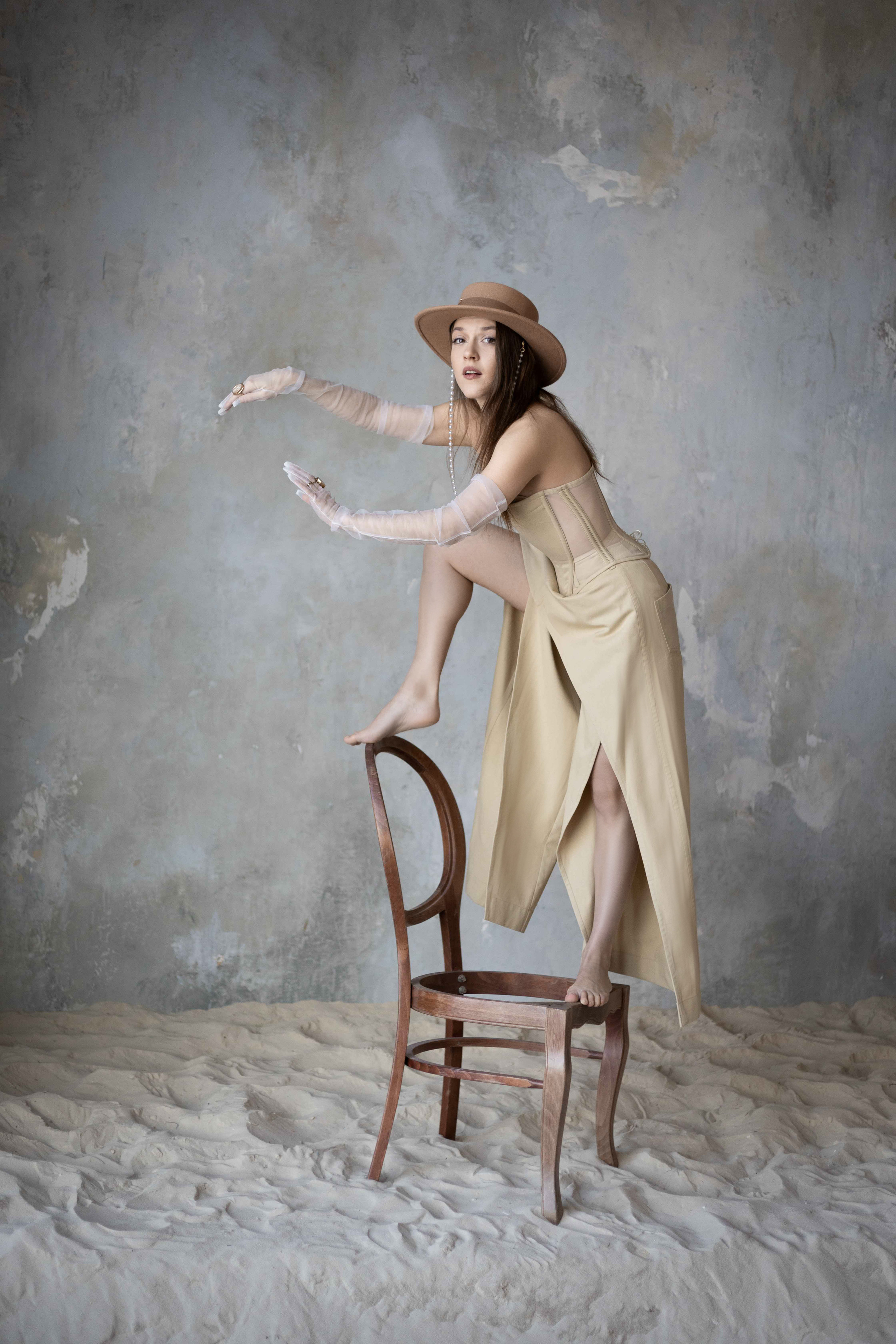 Маша. Фотосессия с песком. Портретный фотограф Екатерина Лысенко, Москва