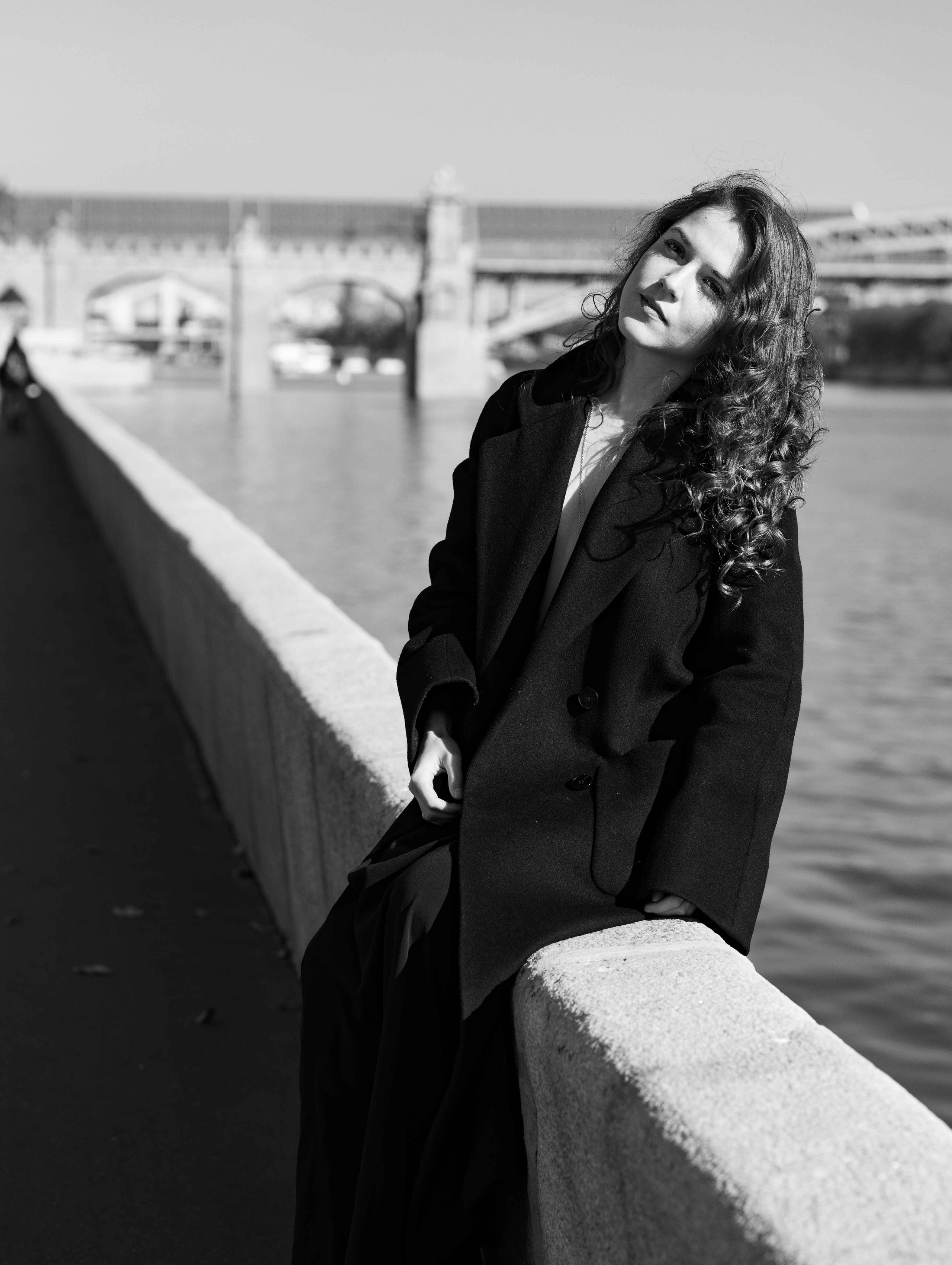 Мария. Фотопрогулка. Мосты. Портретный фотограф Екатерина Лысенко, Москва