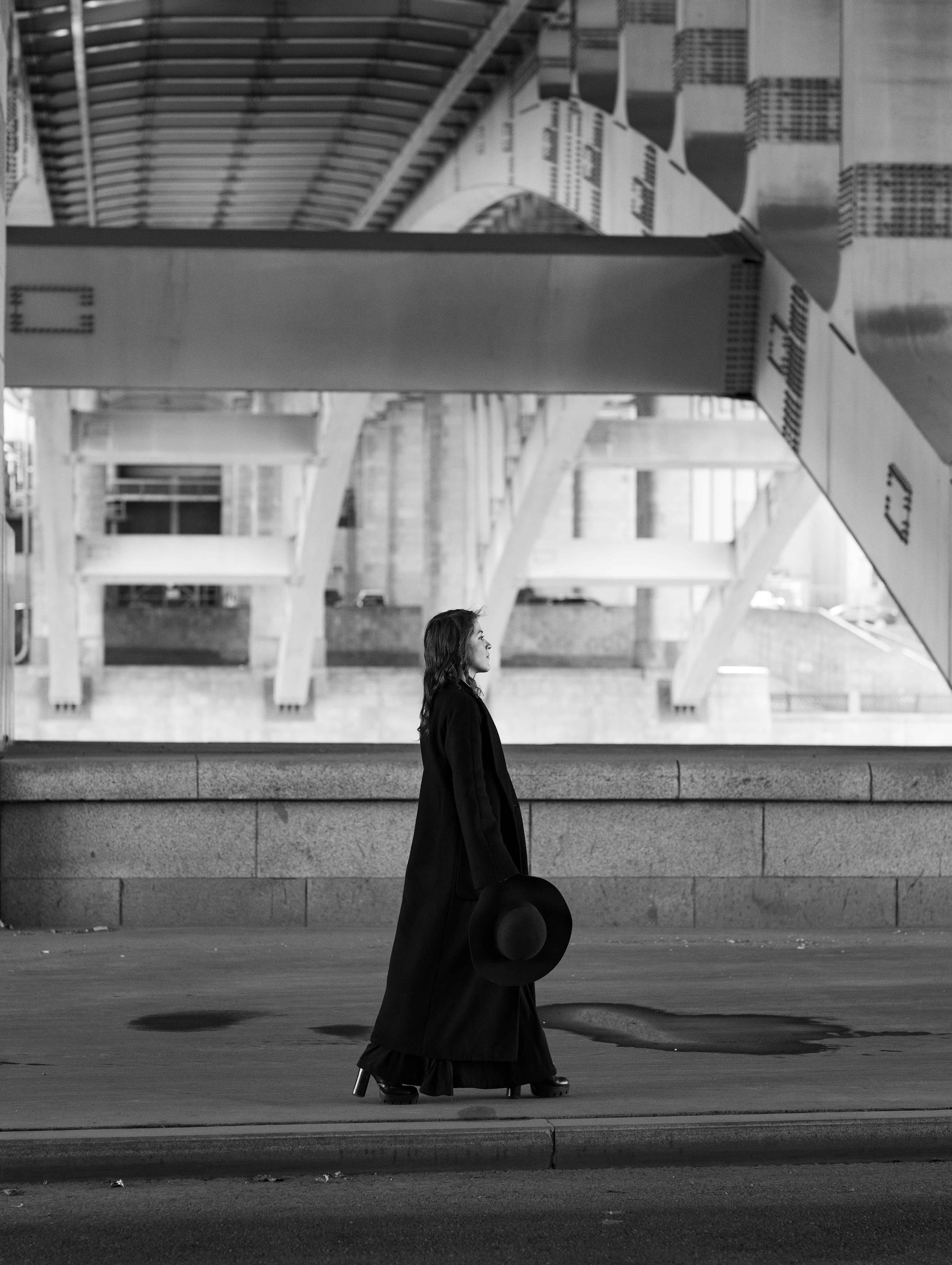 Мария. Фотопрогулка. Мосты. Портретный фотограф Екатерина Лысенко, Москва