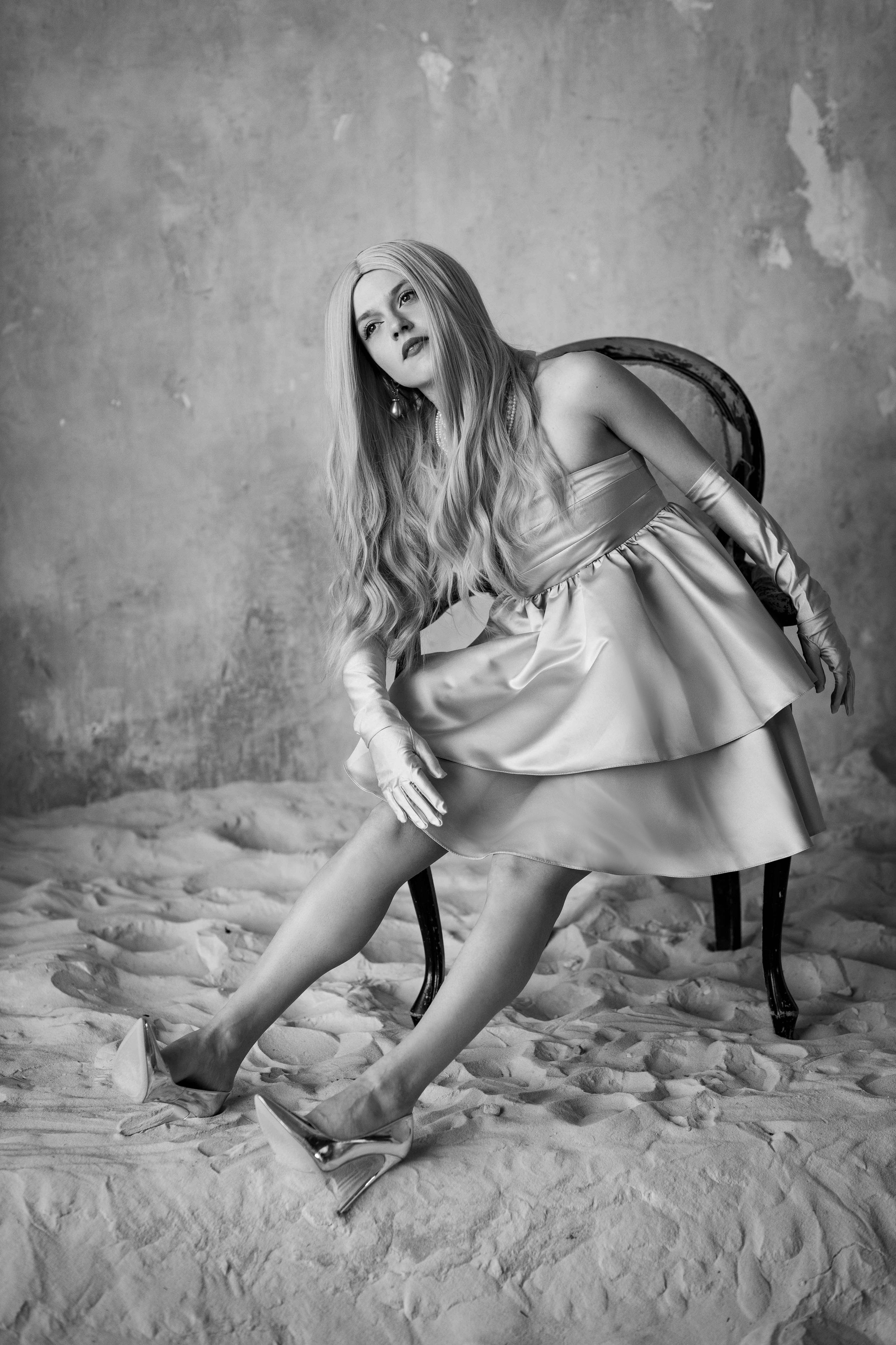 Маша. Фотосессия с песком. Портретный фотограф Екатерина Лысенко, Москва