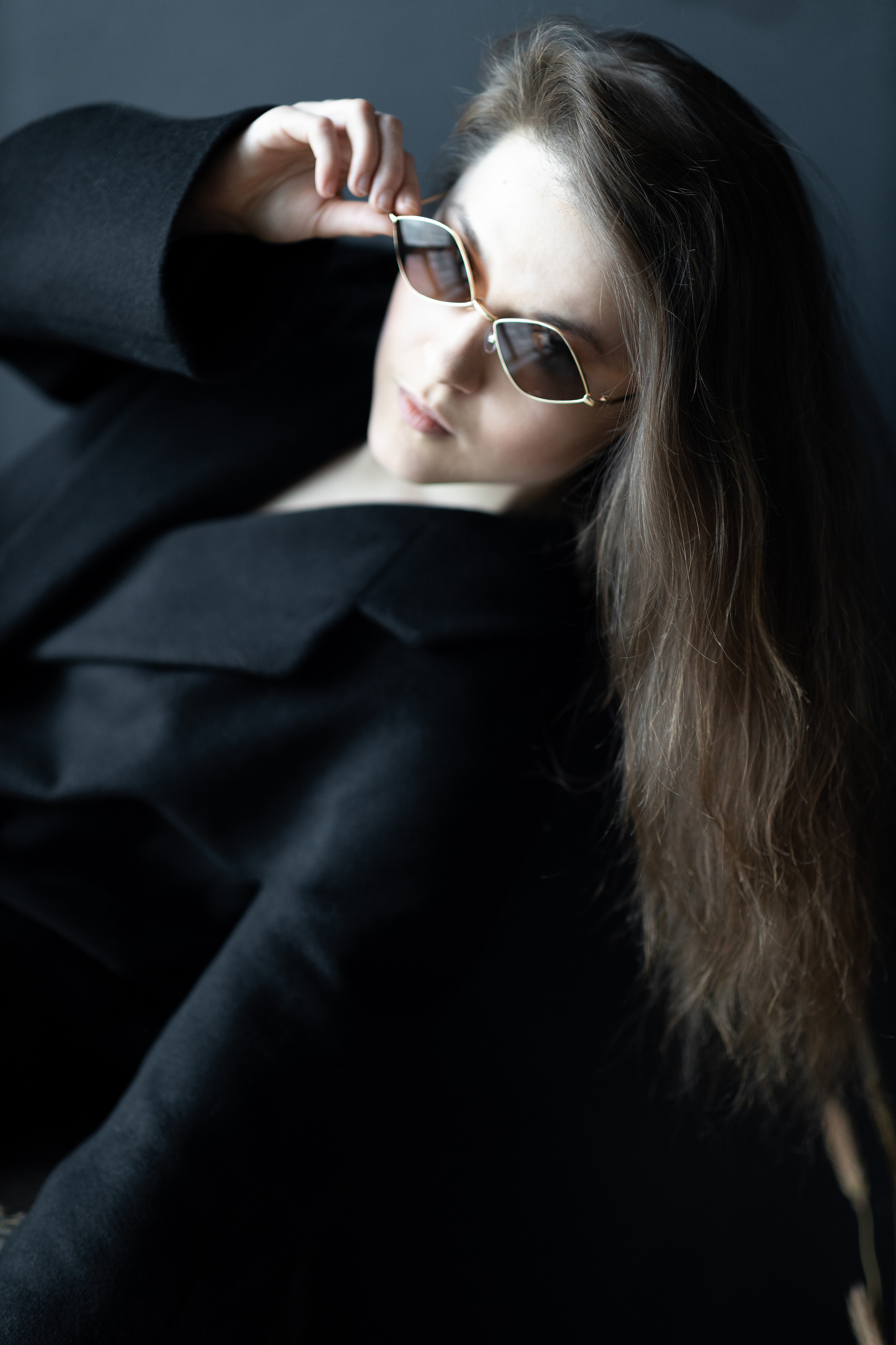 Фотосессия в студии в разных образах. Портретный фотограф Екатерина Лысенко, Москва