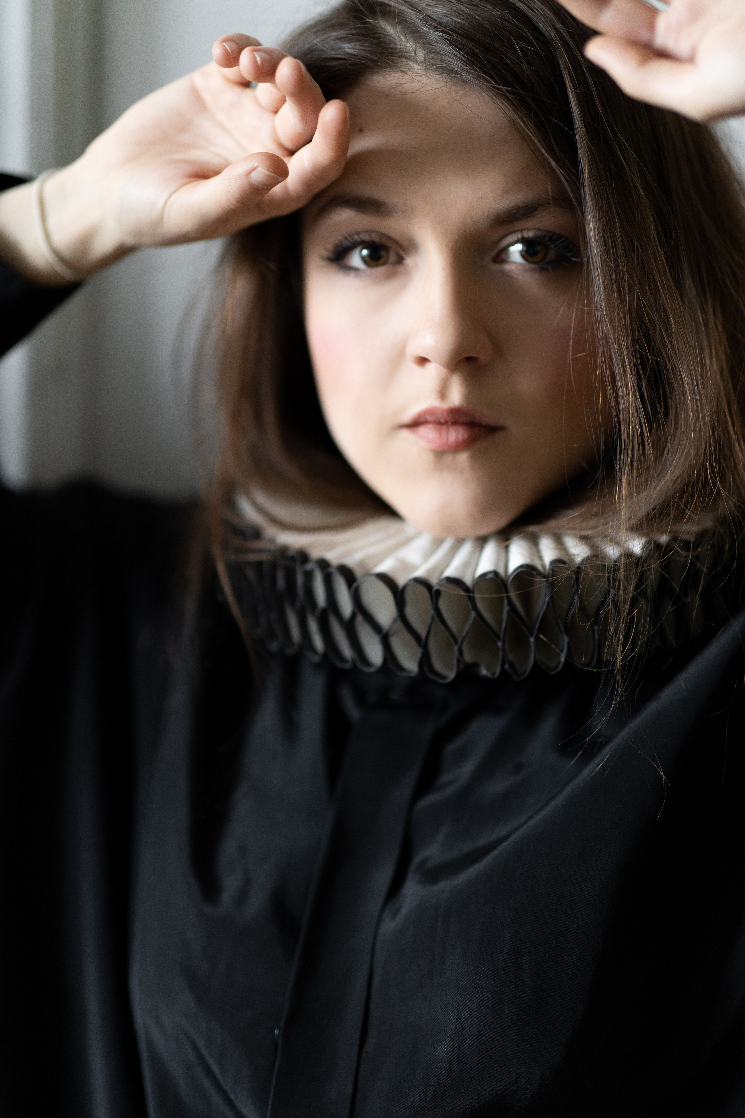 Фотосессия в студии в разных образах. Портретный фотограф Екатерина Лысенко, Москва