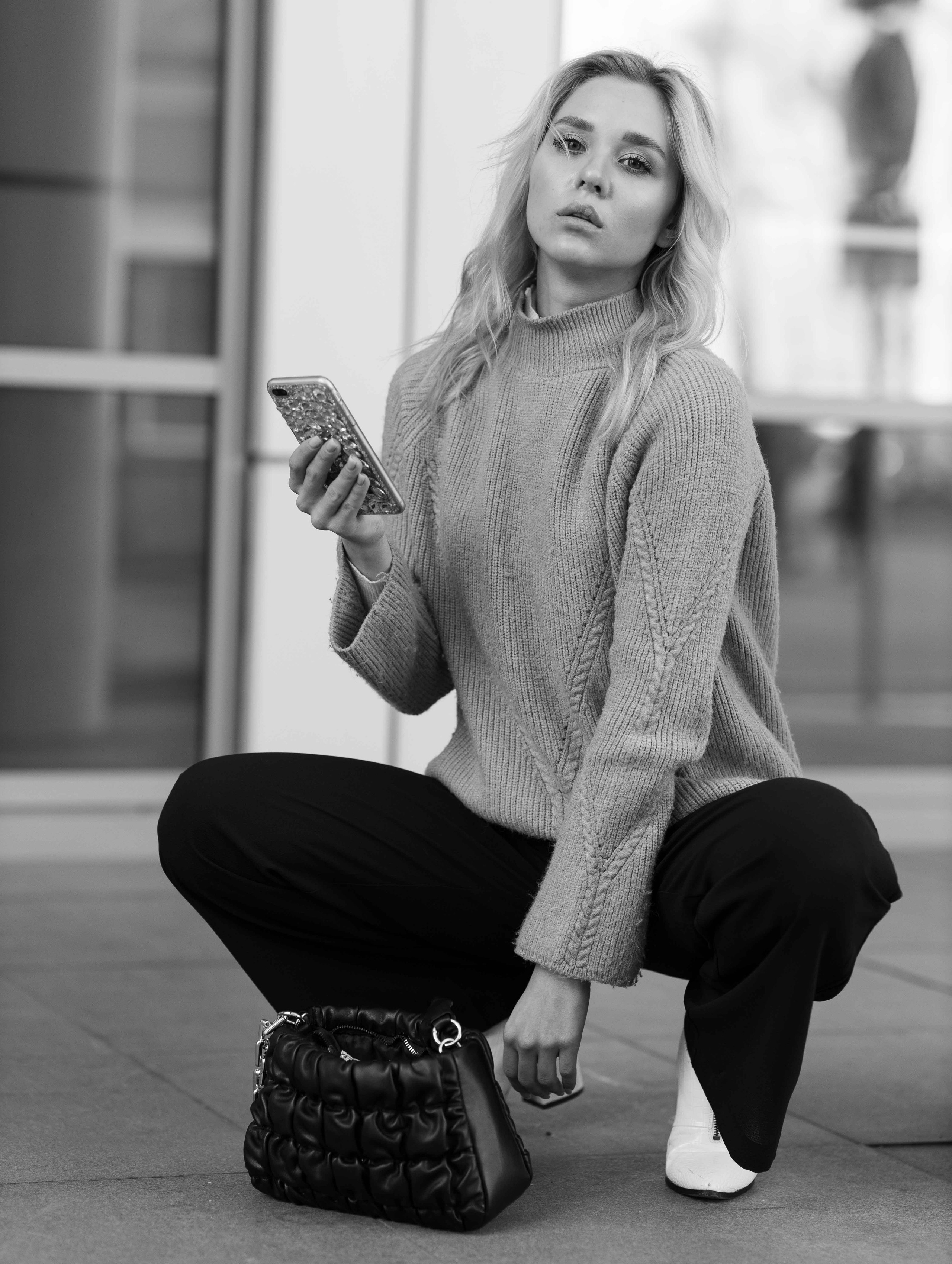 Настя. Фотопрогулка в стиле Fashion. Портретный фотограф Екатерина Лысенко, Москва