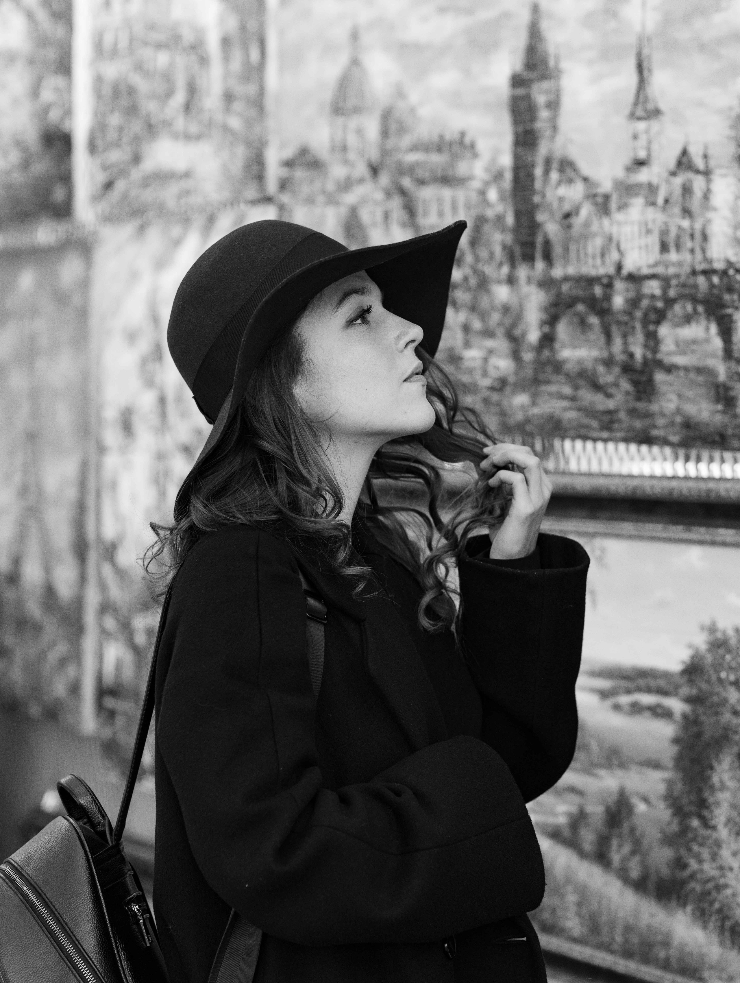 Мария. Фотопрогулка. Мосты. Портретный фотограф Екатерина Лысенко, Москва