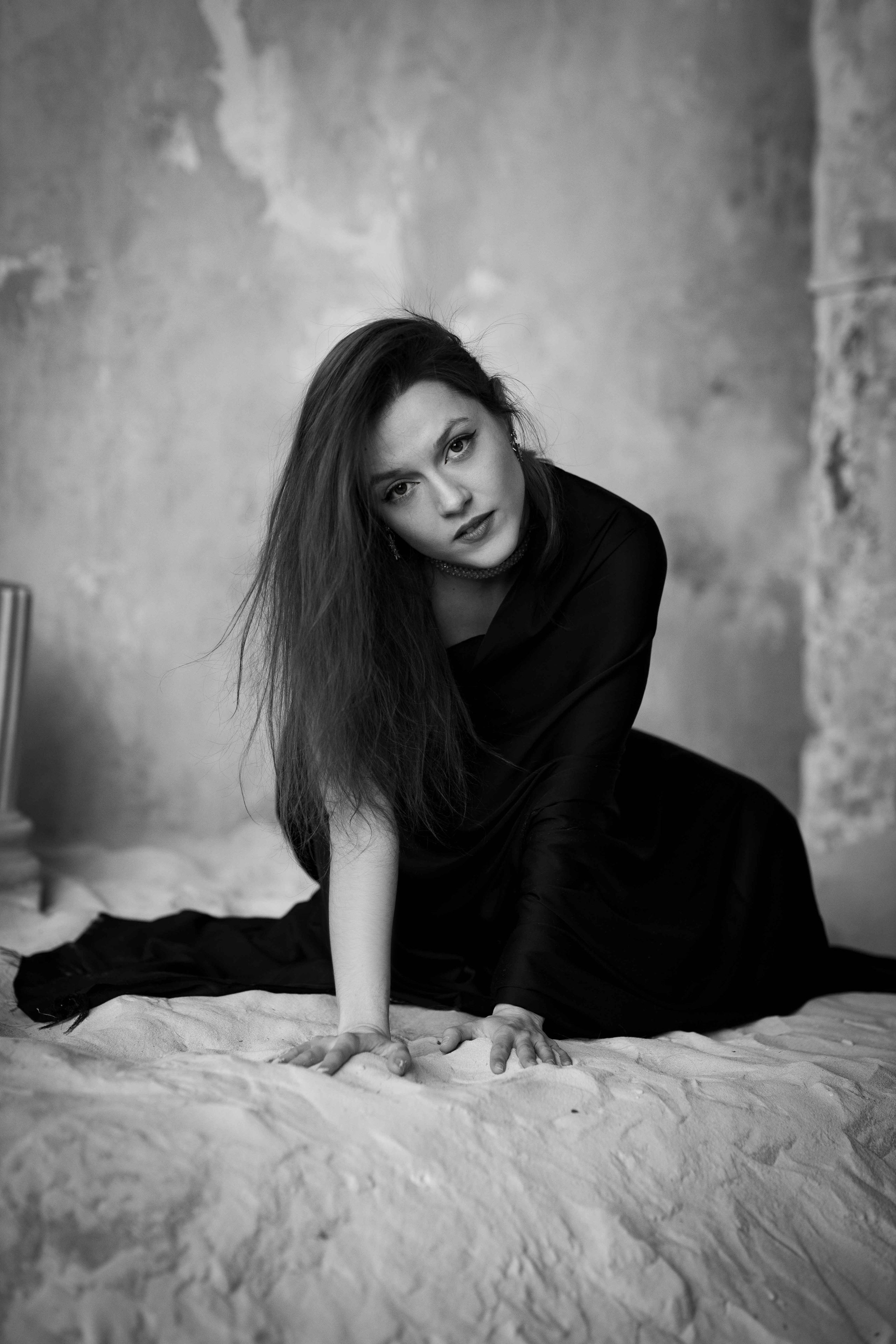 Маша. Фотосессия с песком. Портретный фотограф Екатерина Лысенко, Москва