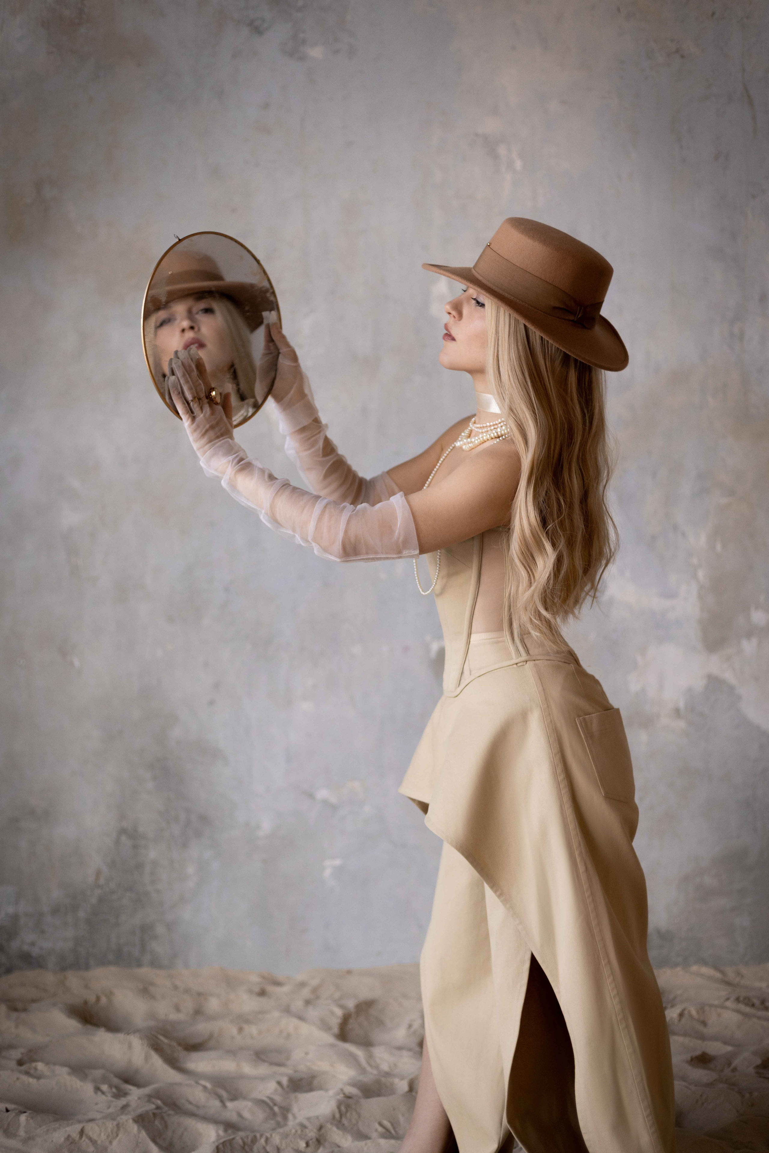 Маша. Фотосессия с песком. Портретный фотограф Екатерина Лысенко, Москва