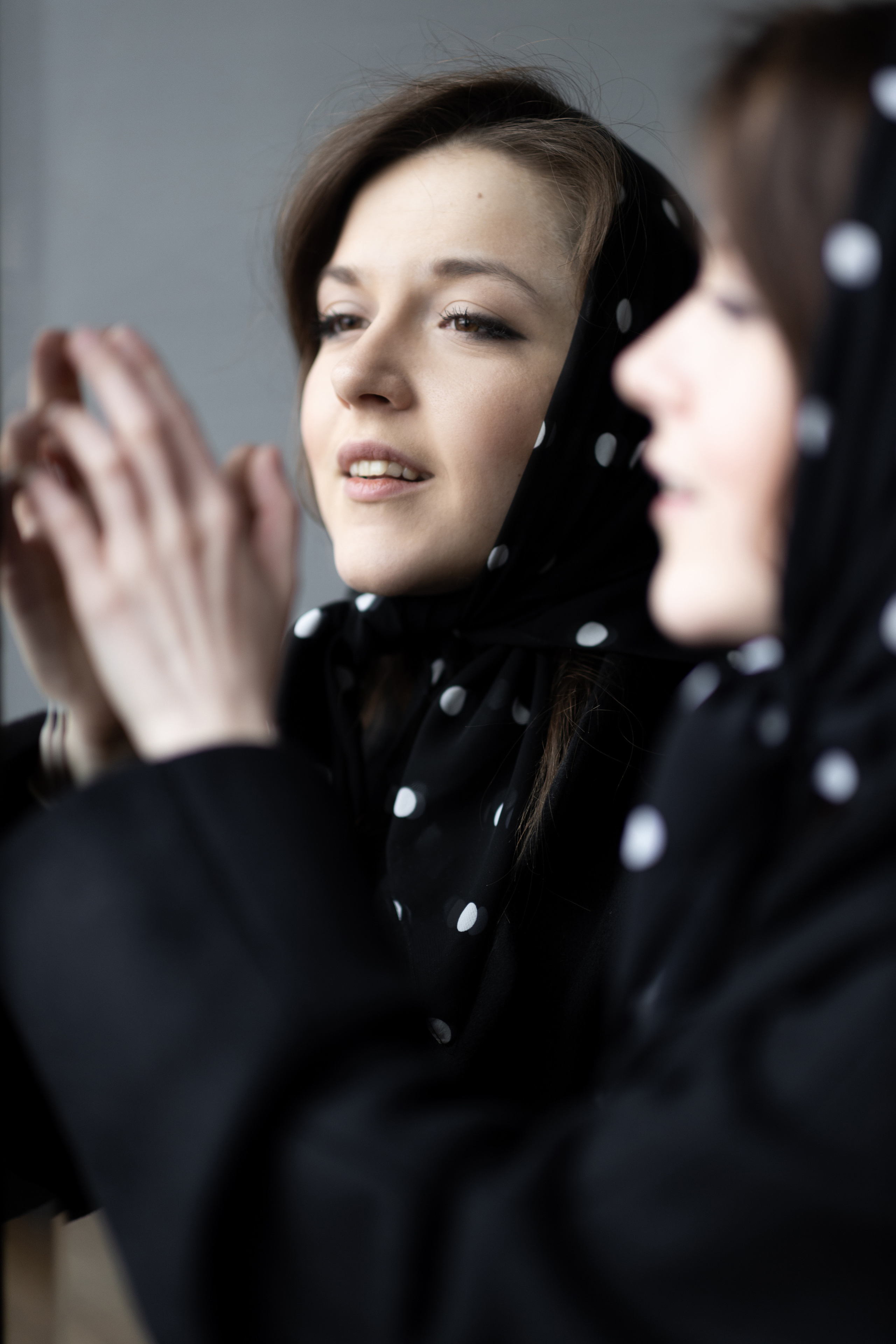 Фотосессия в студии в разных образах. Портретный фотограф Екатерина Лысенко, Москва