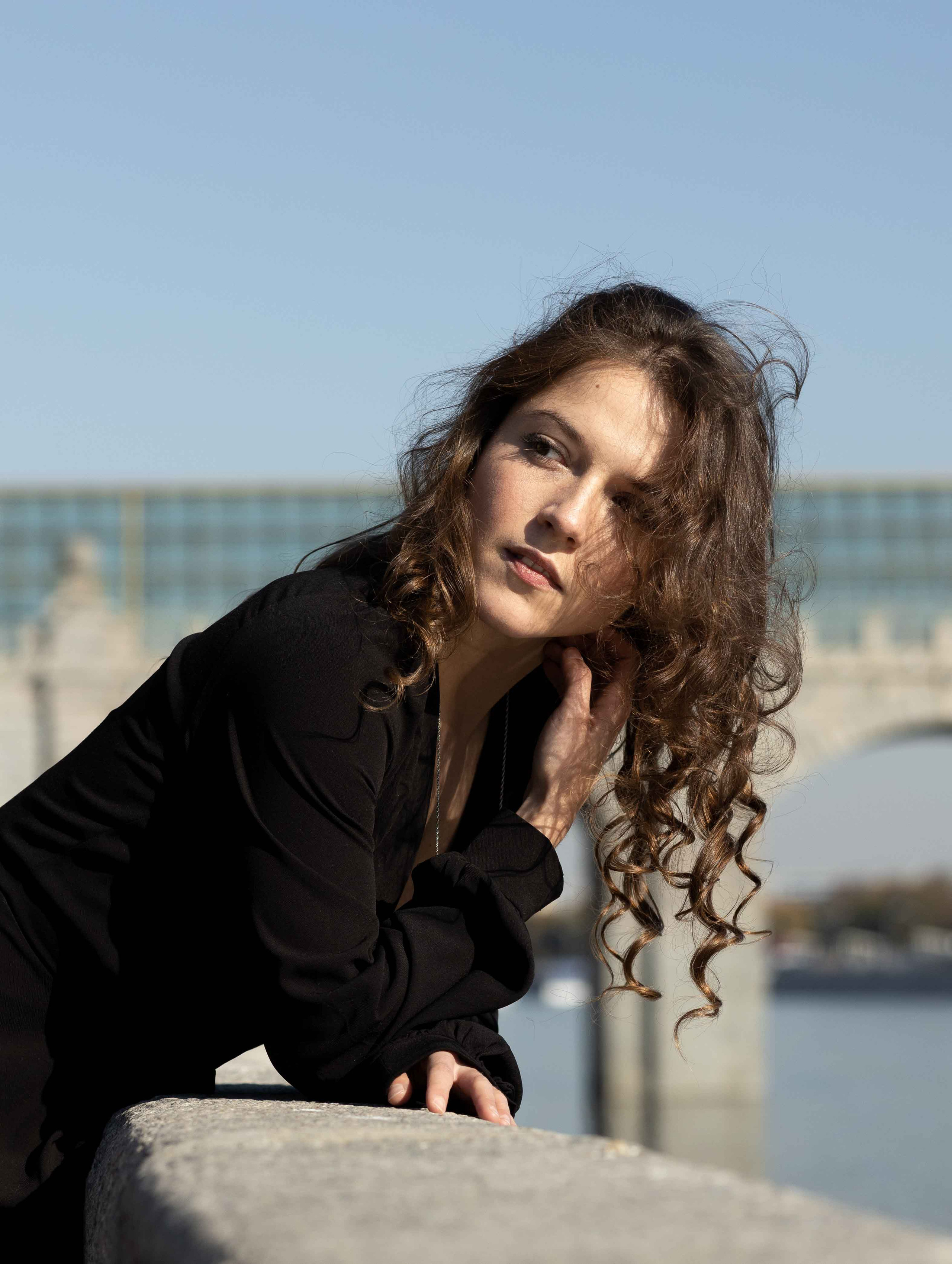 Мария. Фотопрогулка. Мосты. Портретный фотограф Екатерина Лысенко, Москва