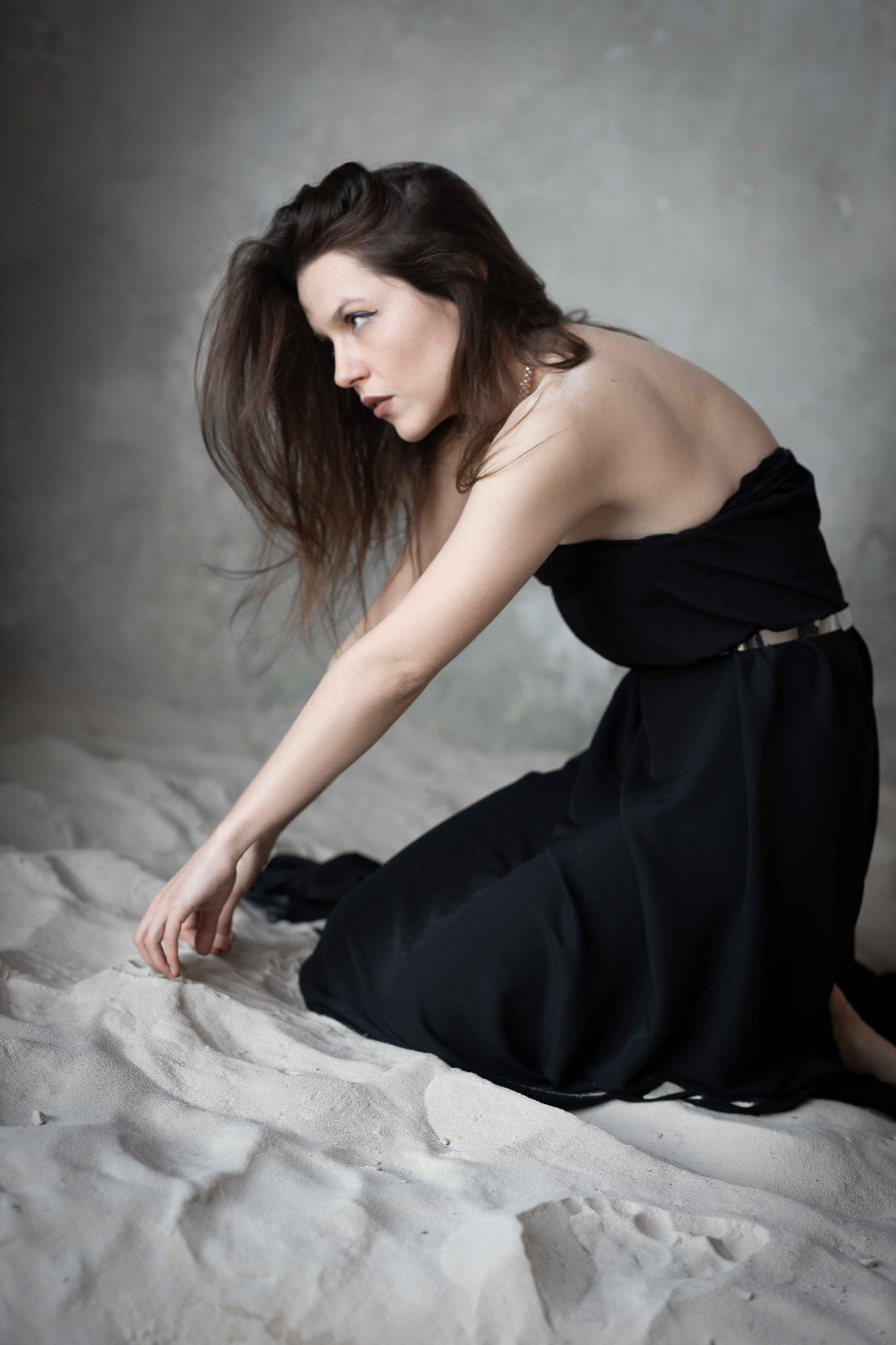 Маша. Фотосессия с песком. Портретный фотограф Екатерина Лысенко, Москва