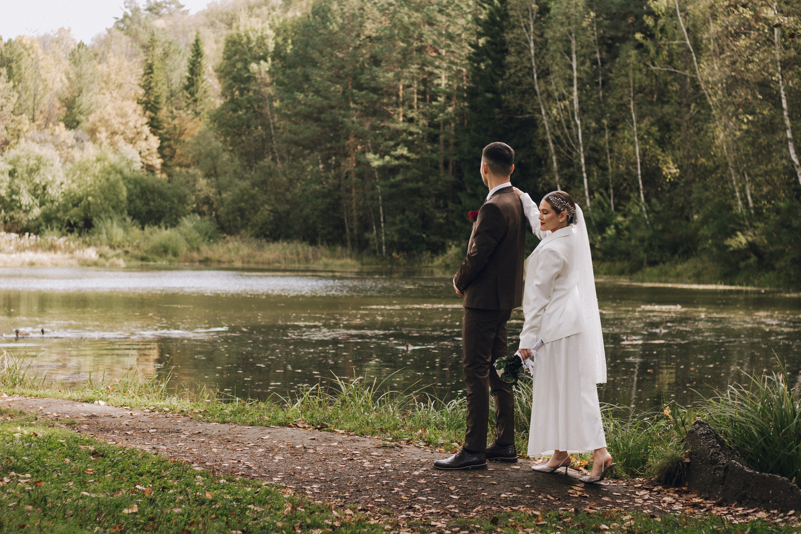 Дарья и Павел Ботанический сад. Фотограф Новосибирск