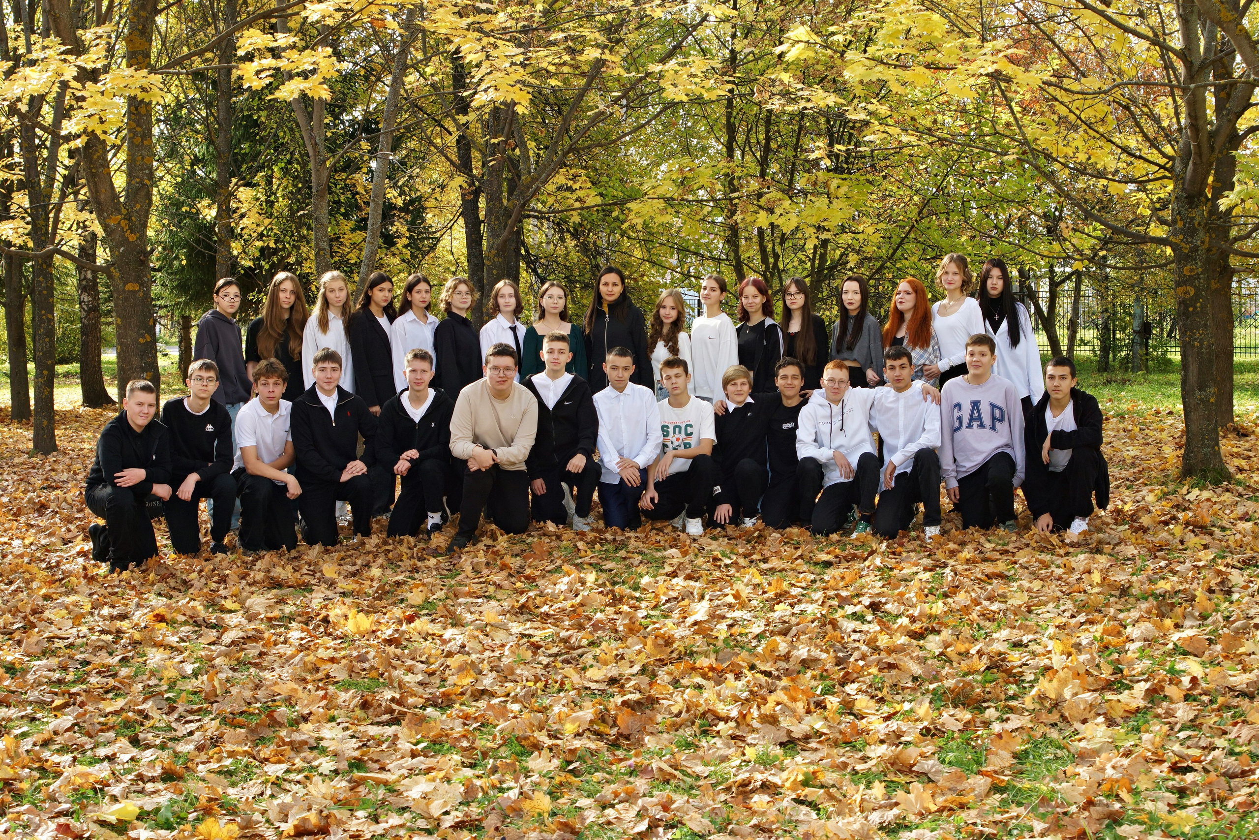 Осенняя фотосессия в школе г. Йошкар-Ола