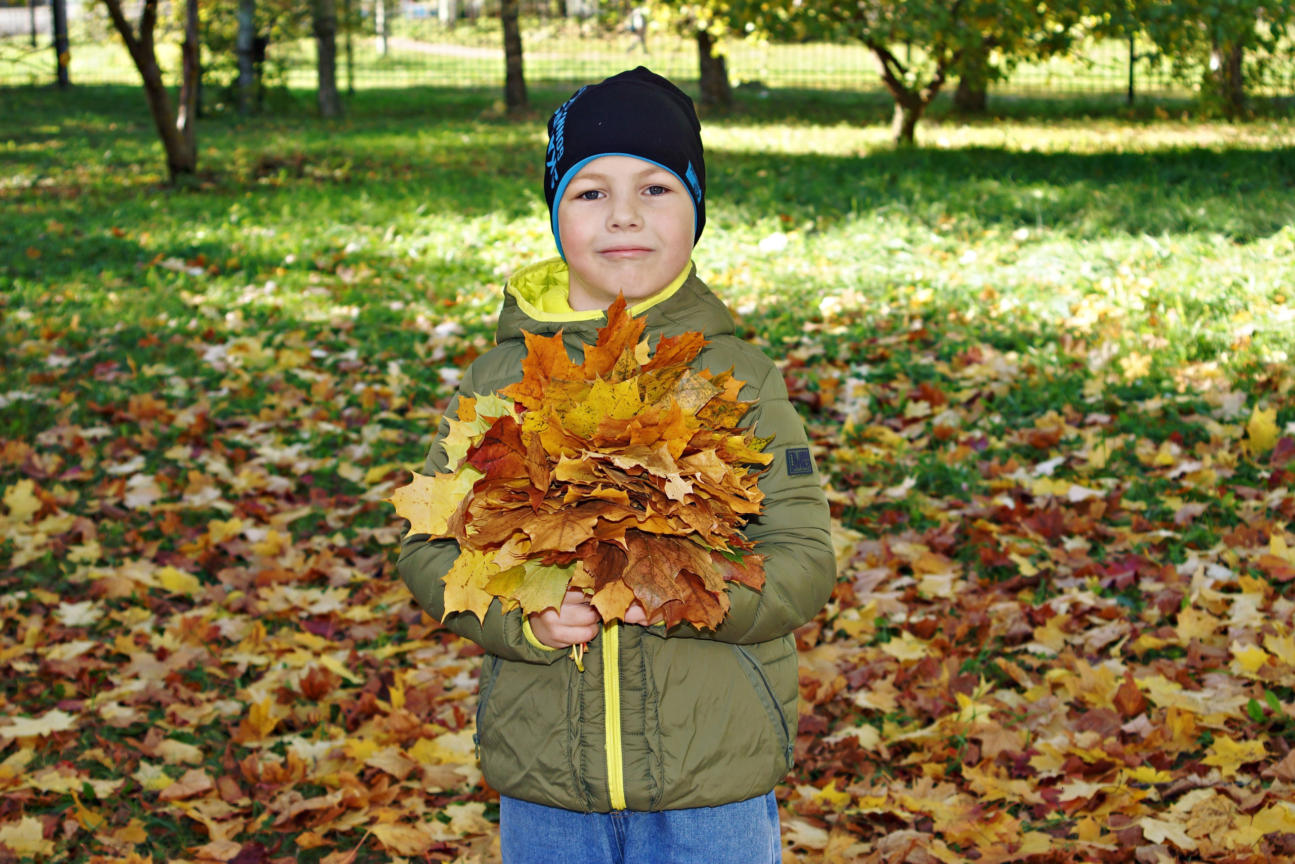 Осенняя фотосессия в детском саду г. Йошкар-Ола