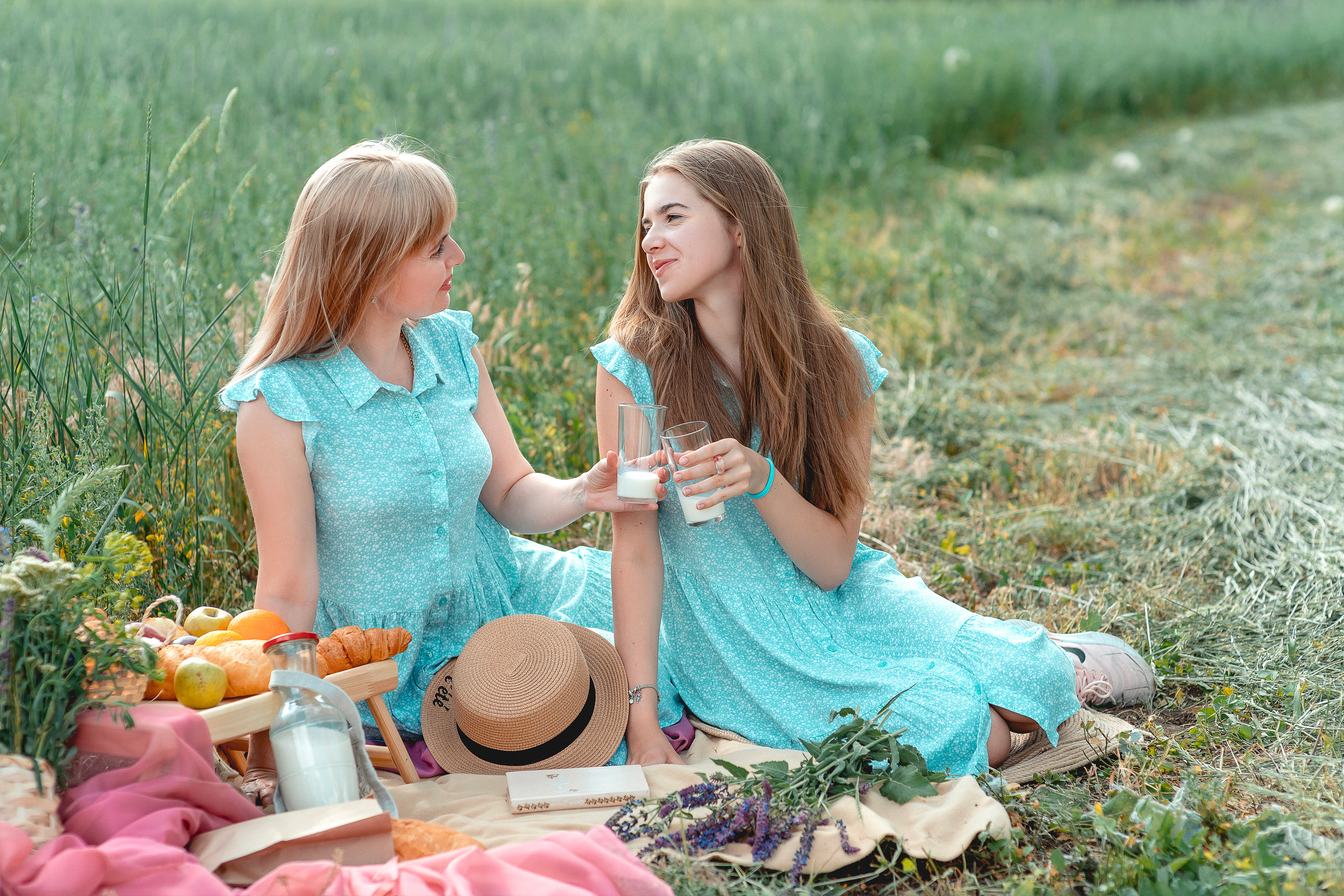 Съемки в поле. Семейный и детский фотограф Наталья Горда