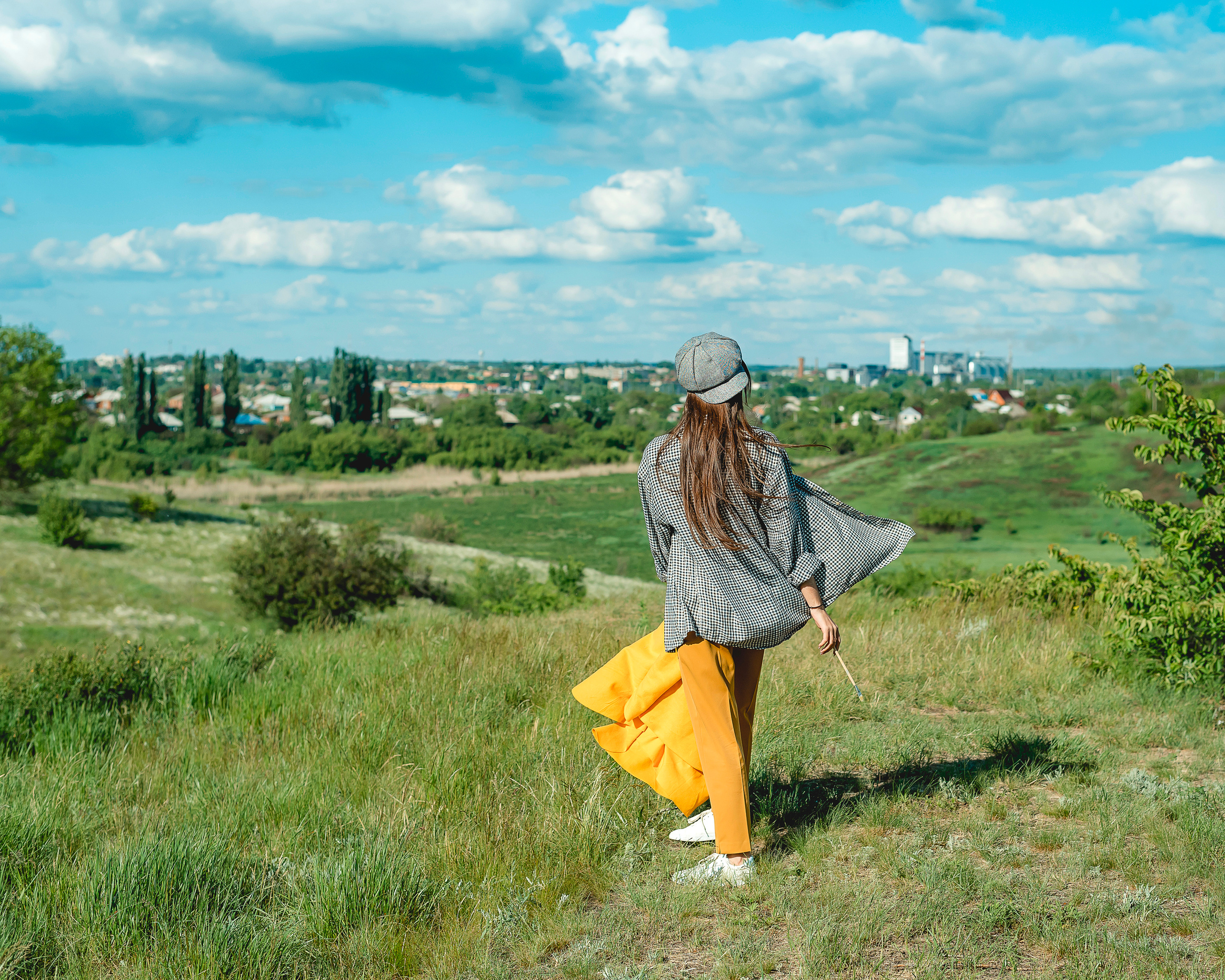 Съемка девушки с мольбертом. Семейный и детский фотограф Наталья Горда