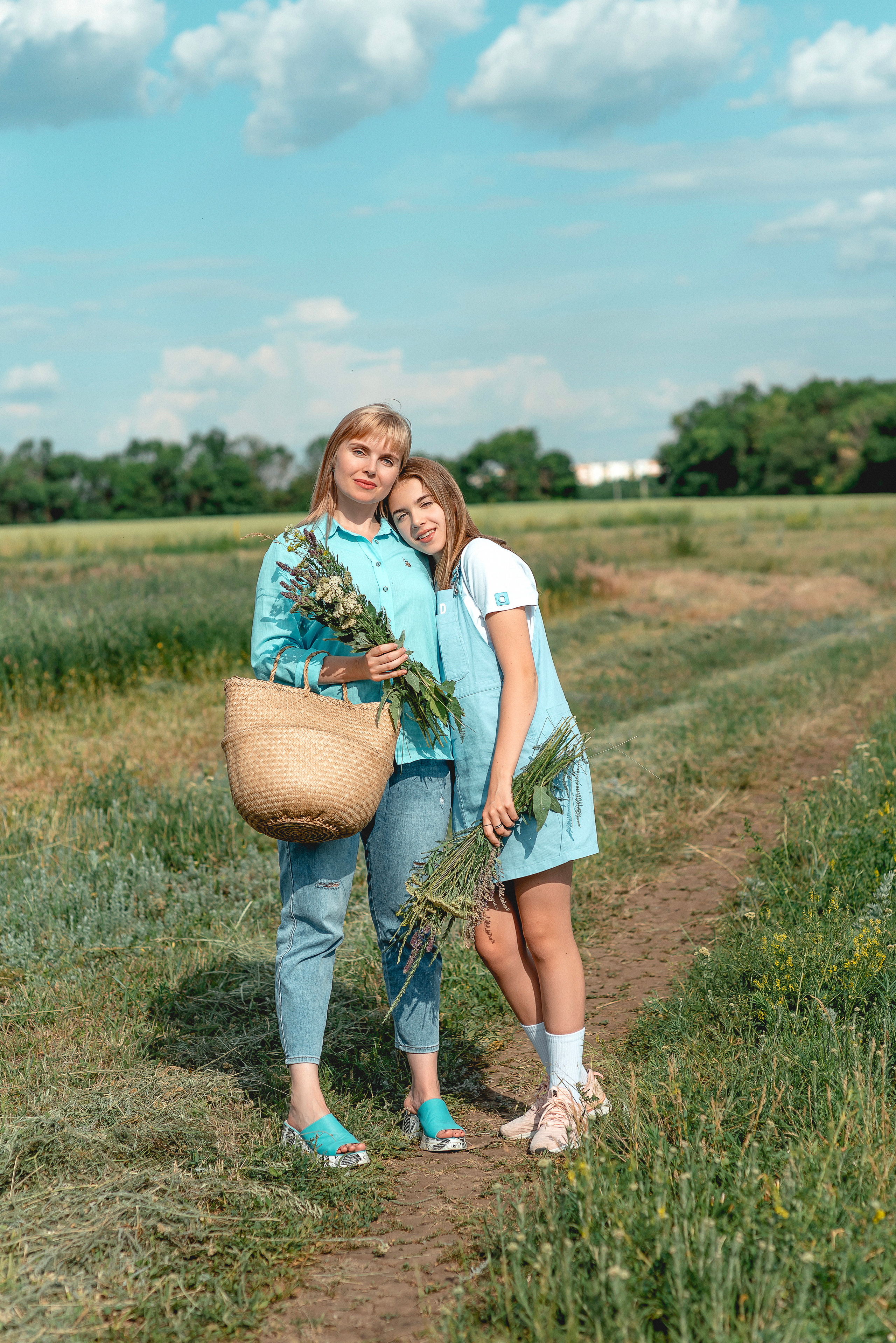 Съемки в поле. Семейный и детский фотограф Наталья Горда