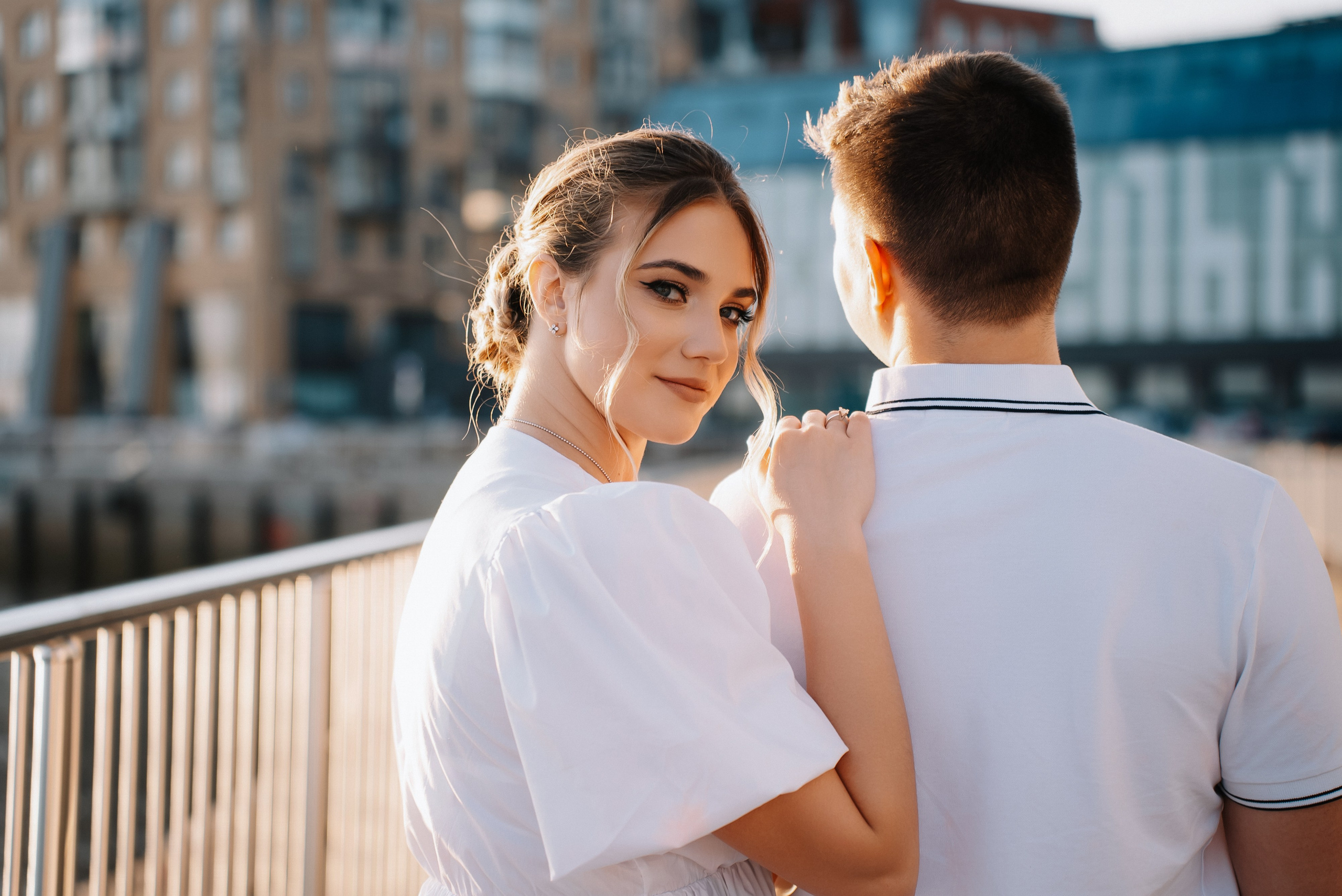 Предсвадебная фотосъемка набережная Архангельск. Свадебный фотограф в Архангельске и Северодвинске