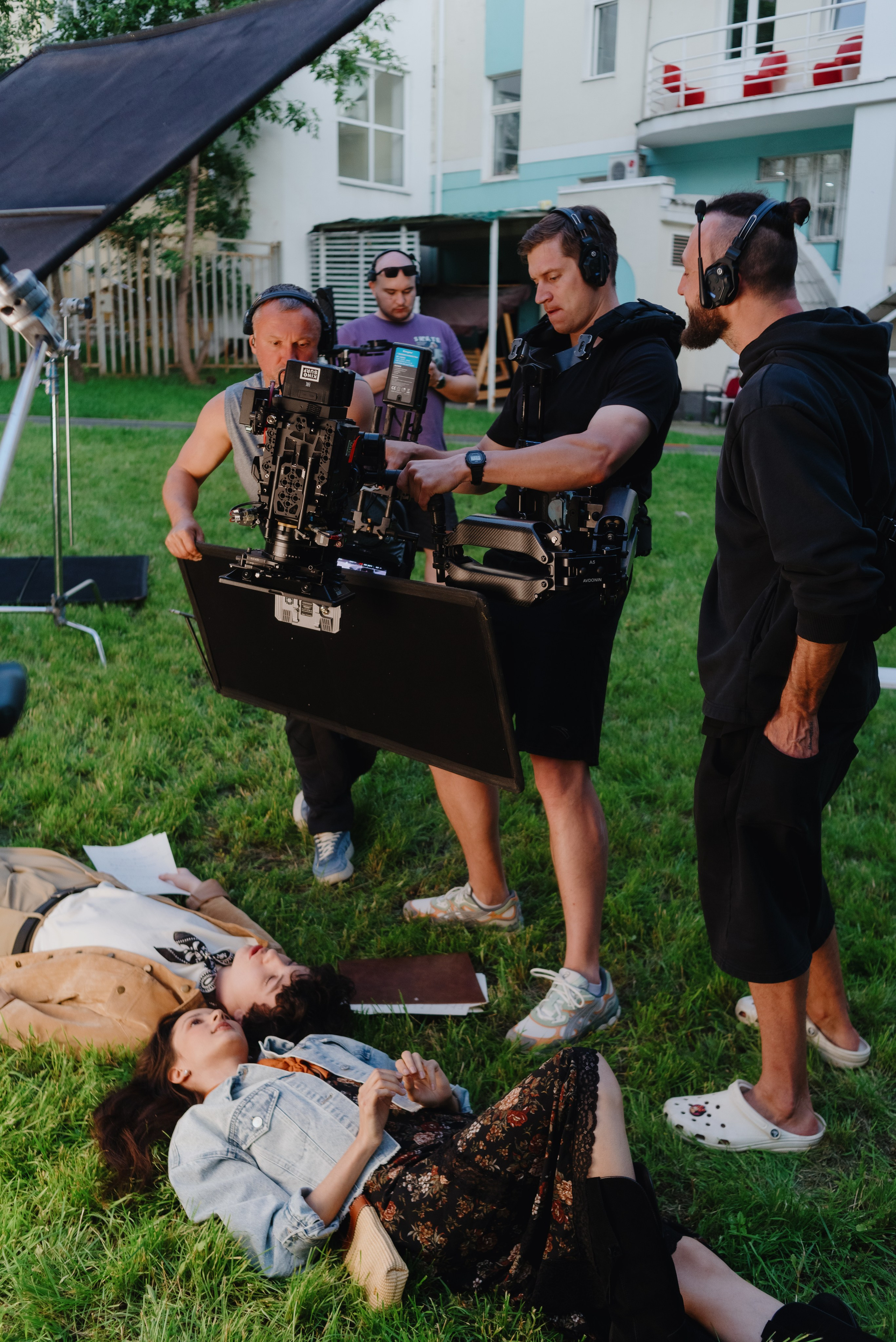 Бэкстейдж съемки клипа. Фотограф в Москве