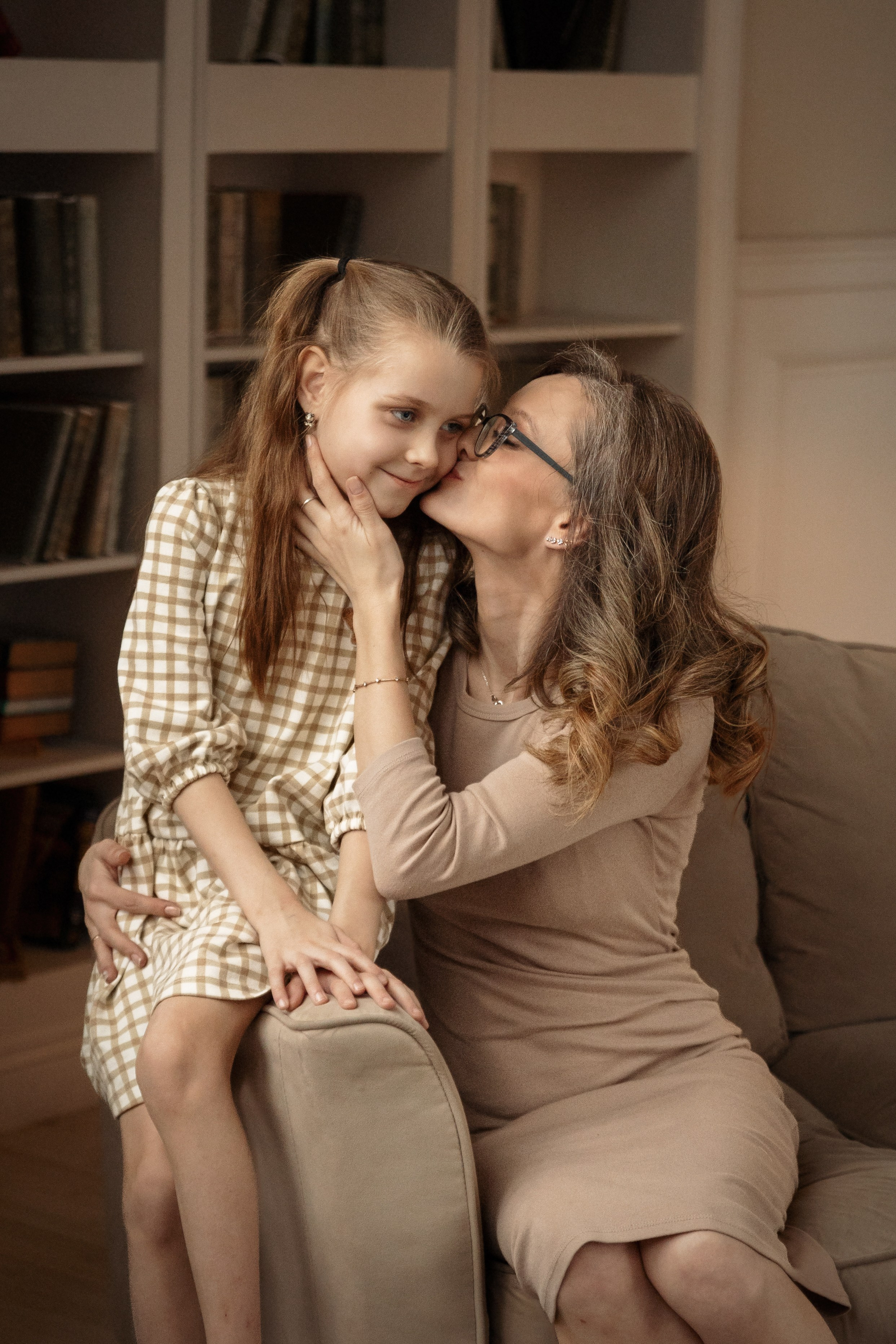 Семейная фотосессия дома. Семейный фотограф в Москве Трубинова Екатерина