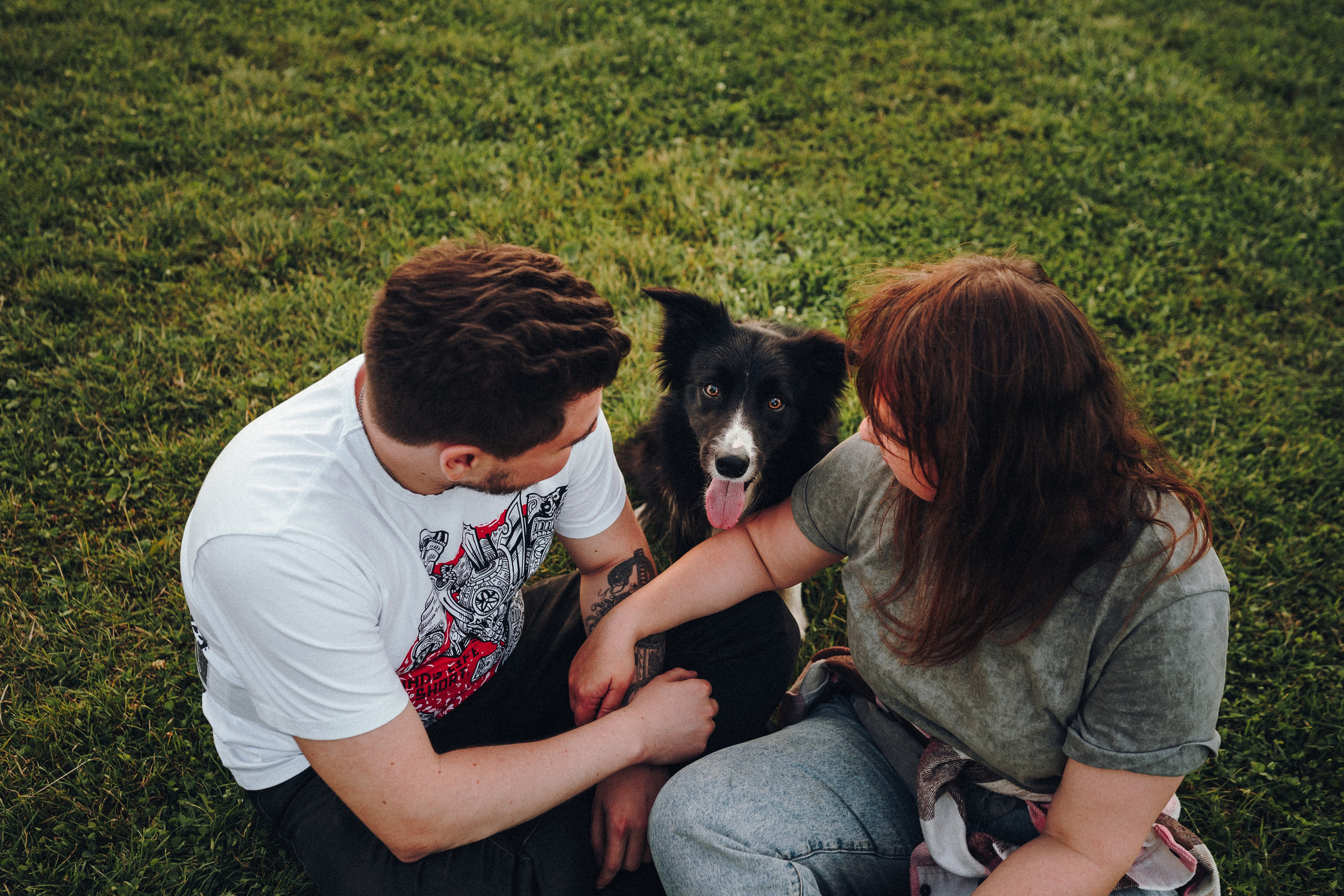 Марина и Эдж. Семейный фотограф анималист Ананьева Мария — Москва