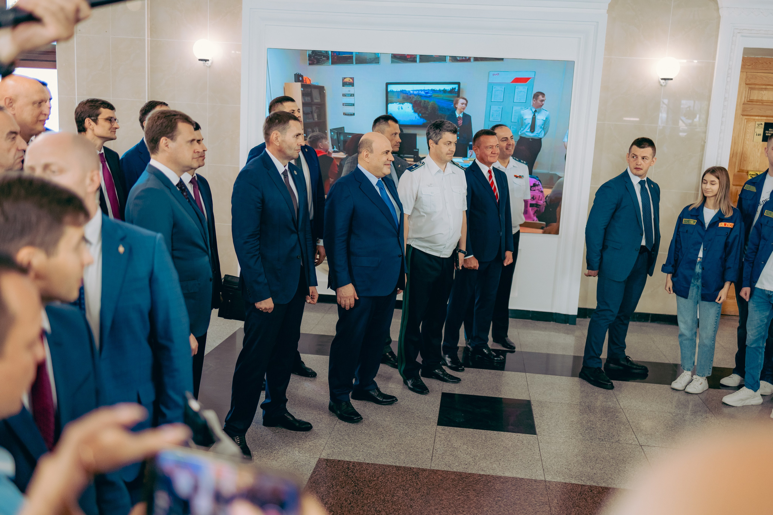 Официальный визит Михаила Мишустина в ДВГУПС. Ytsaot — фотограф в Хабаровске Максим Ткачев
