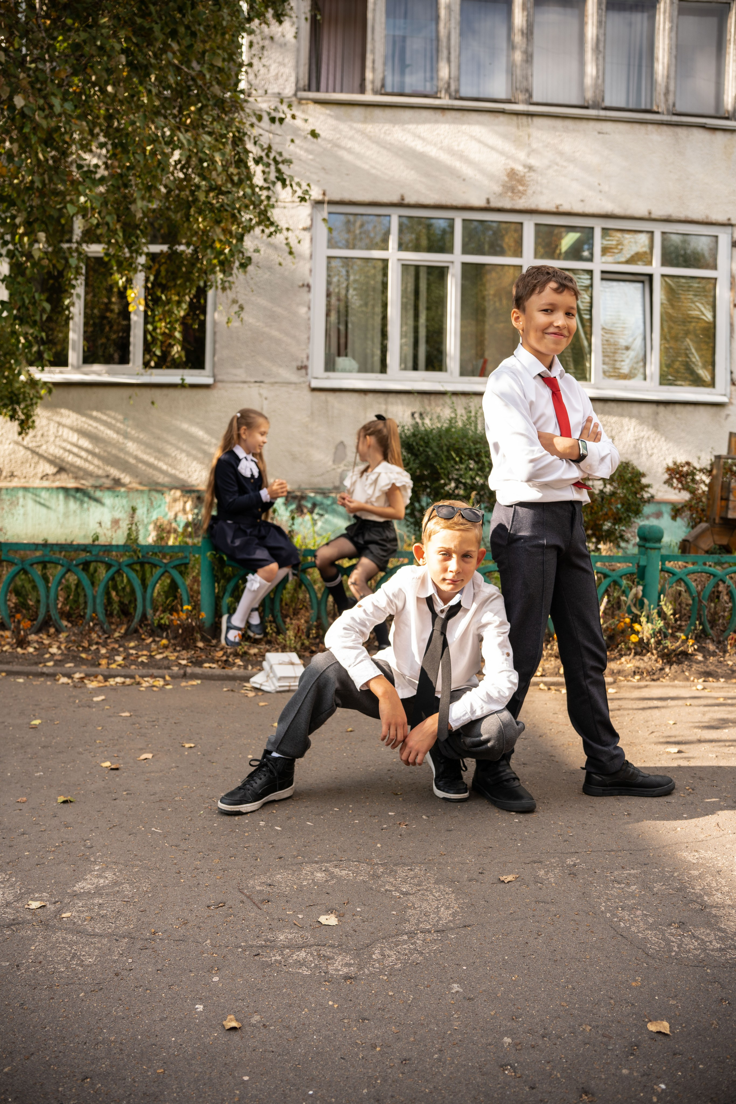 Школьные годы во времени. Семейный фотограф в Омске Александра Яровикова