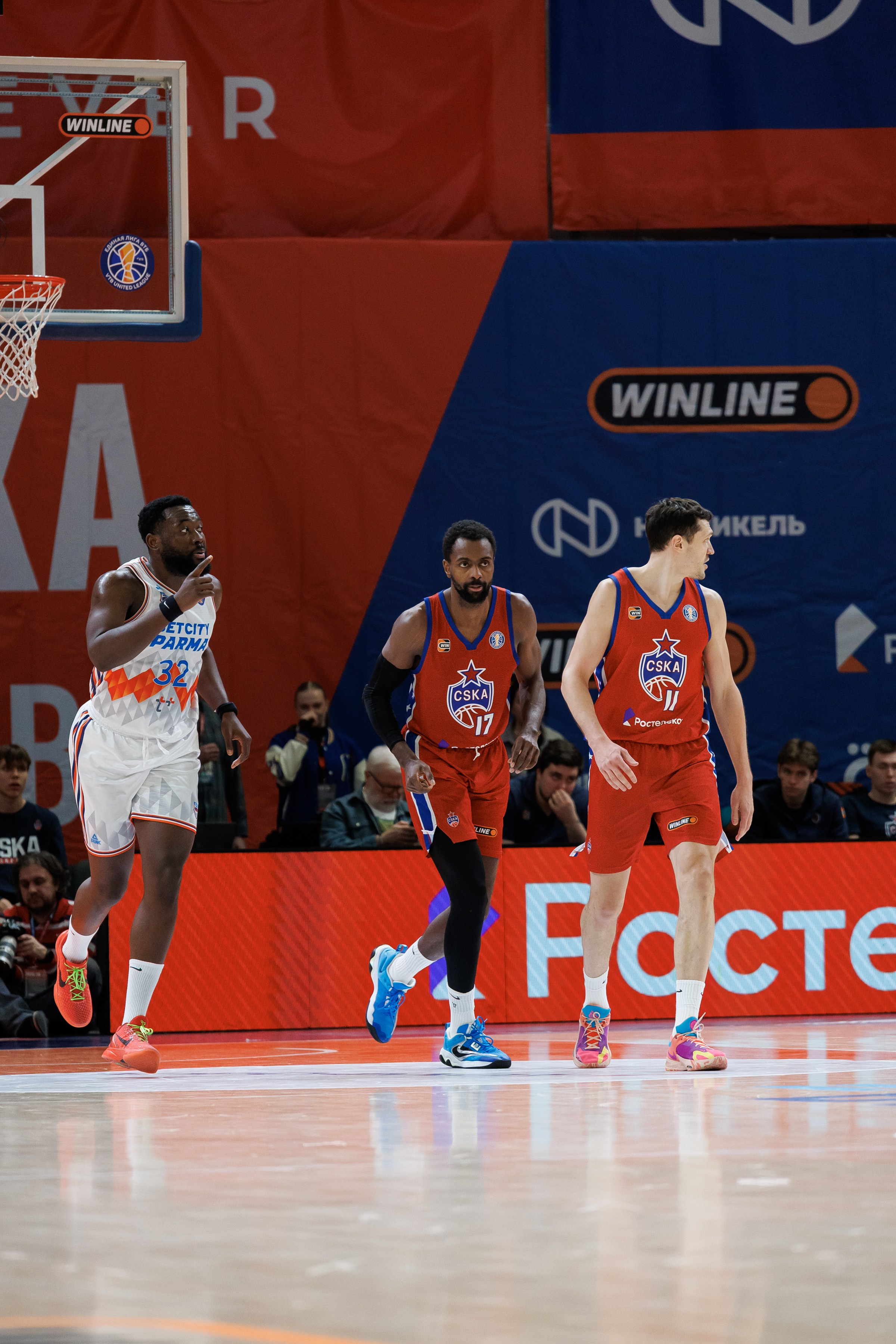 Баскетбол. ЦСКА — ПАРМА
