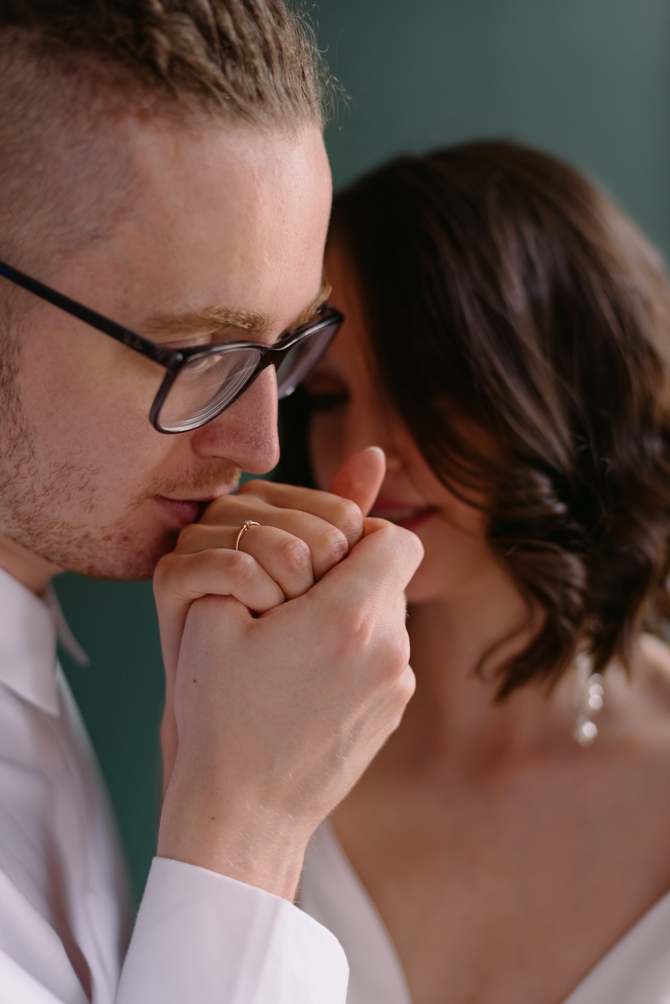 Свадебная фотосессия в студии. Фотограф Юлия Кондратьева