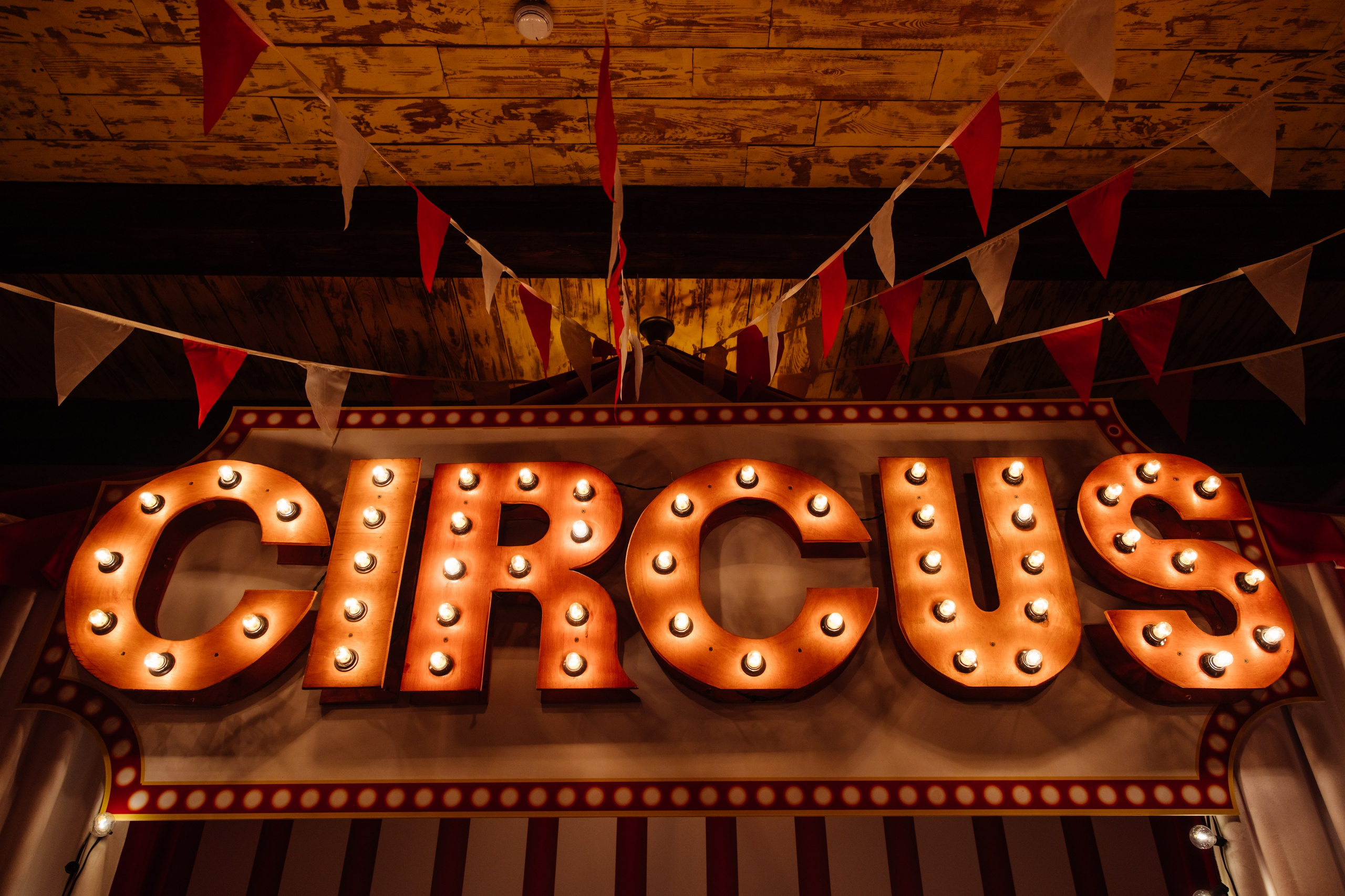 Корпоратив в стиле «Цирк». Репортажный фотограф Ольга Кочетова в Москве