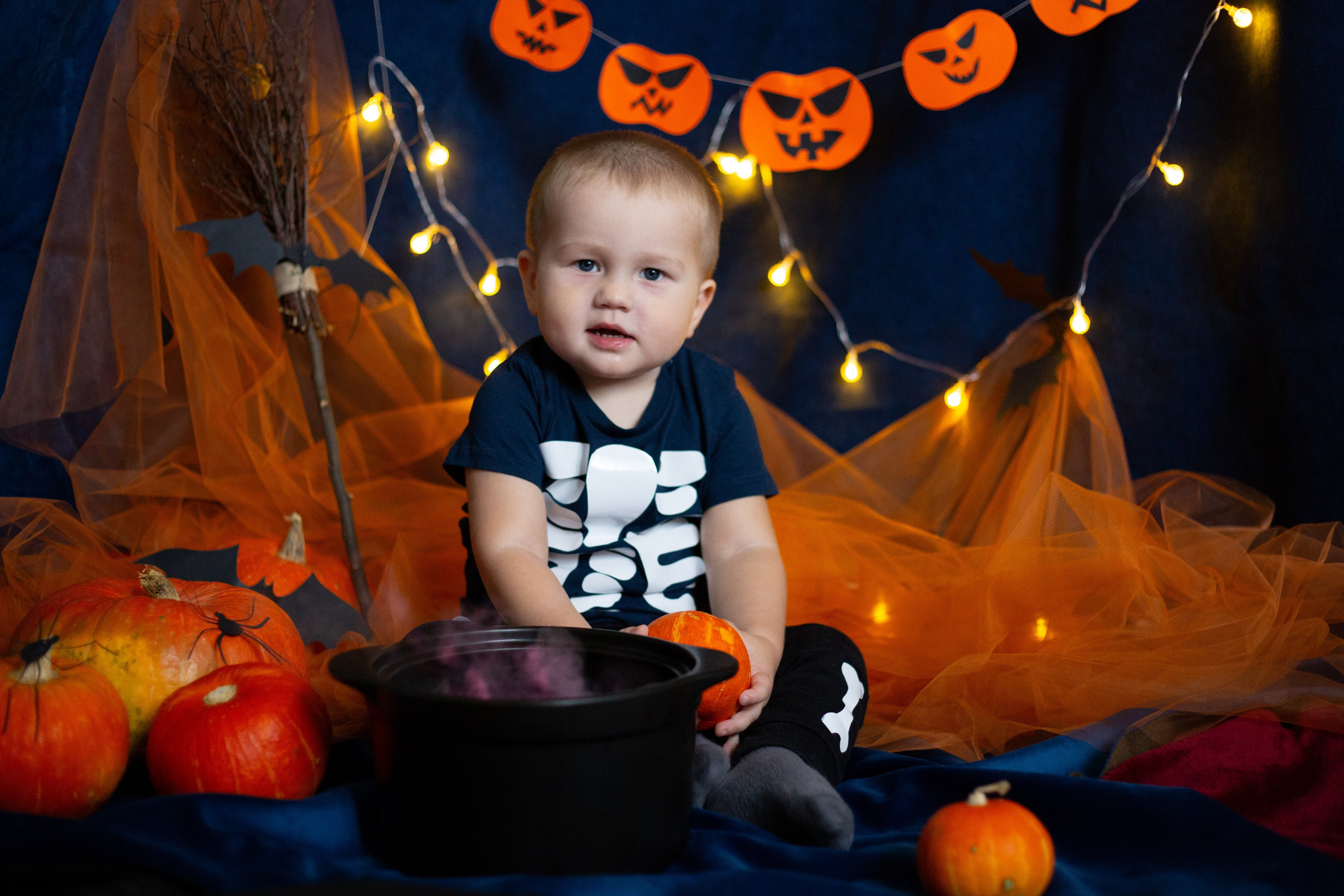 Хэллоуин. Домашняя съёмка