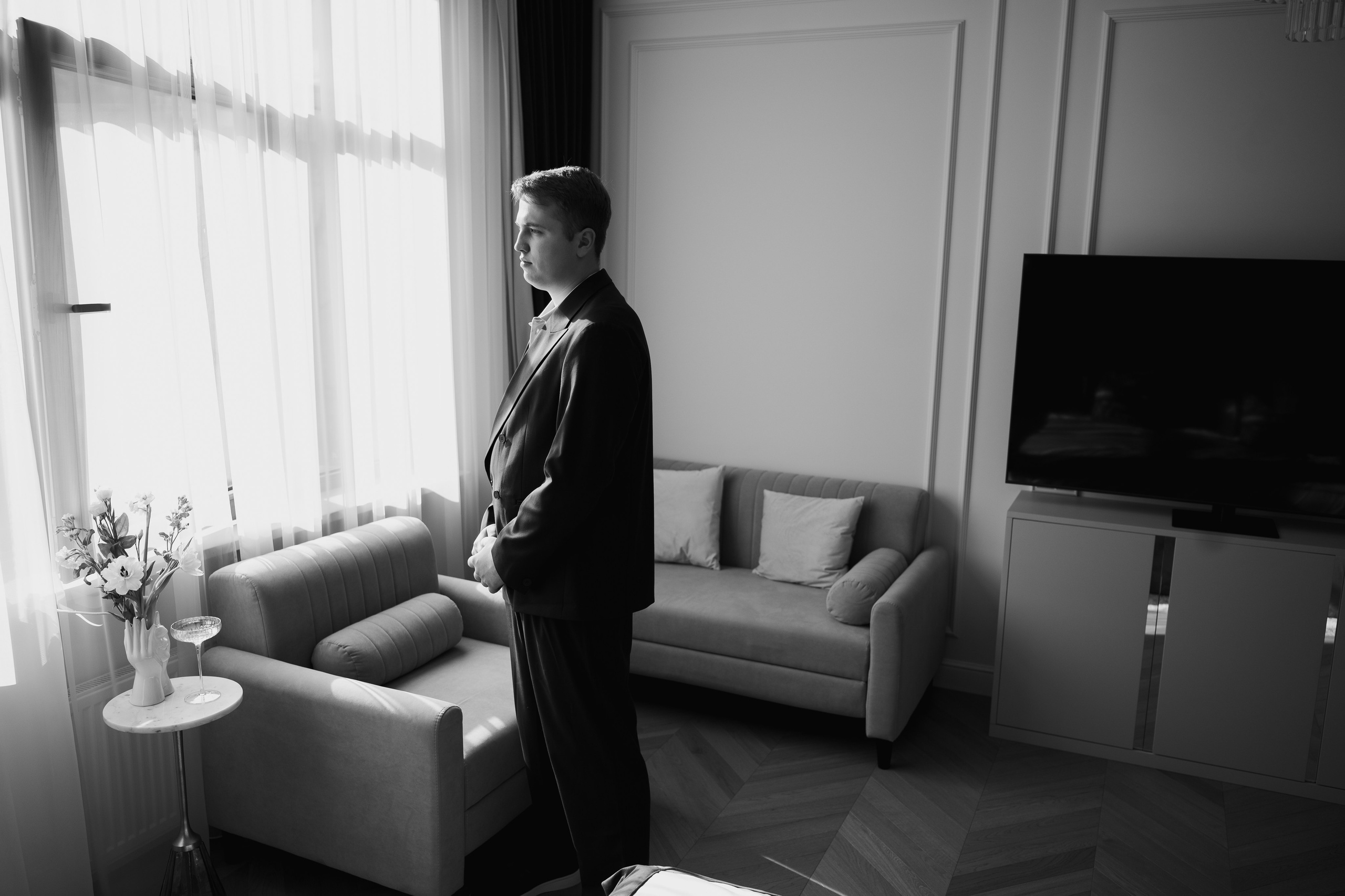 Утро Дианы и Данила. Свадебный фотограф