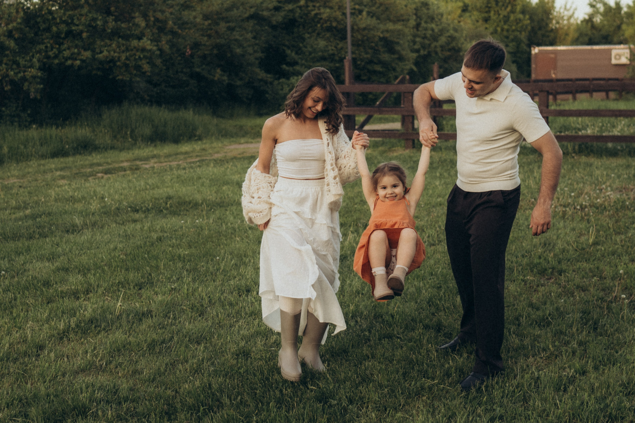 Семья. Закат. Счастье. Семейный фотограф в Москве Елена Гильманова