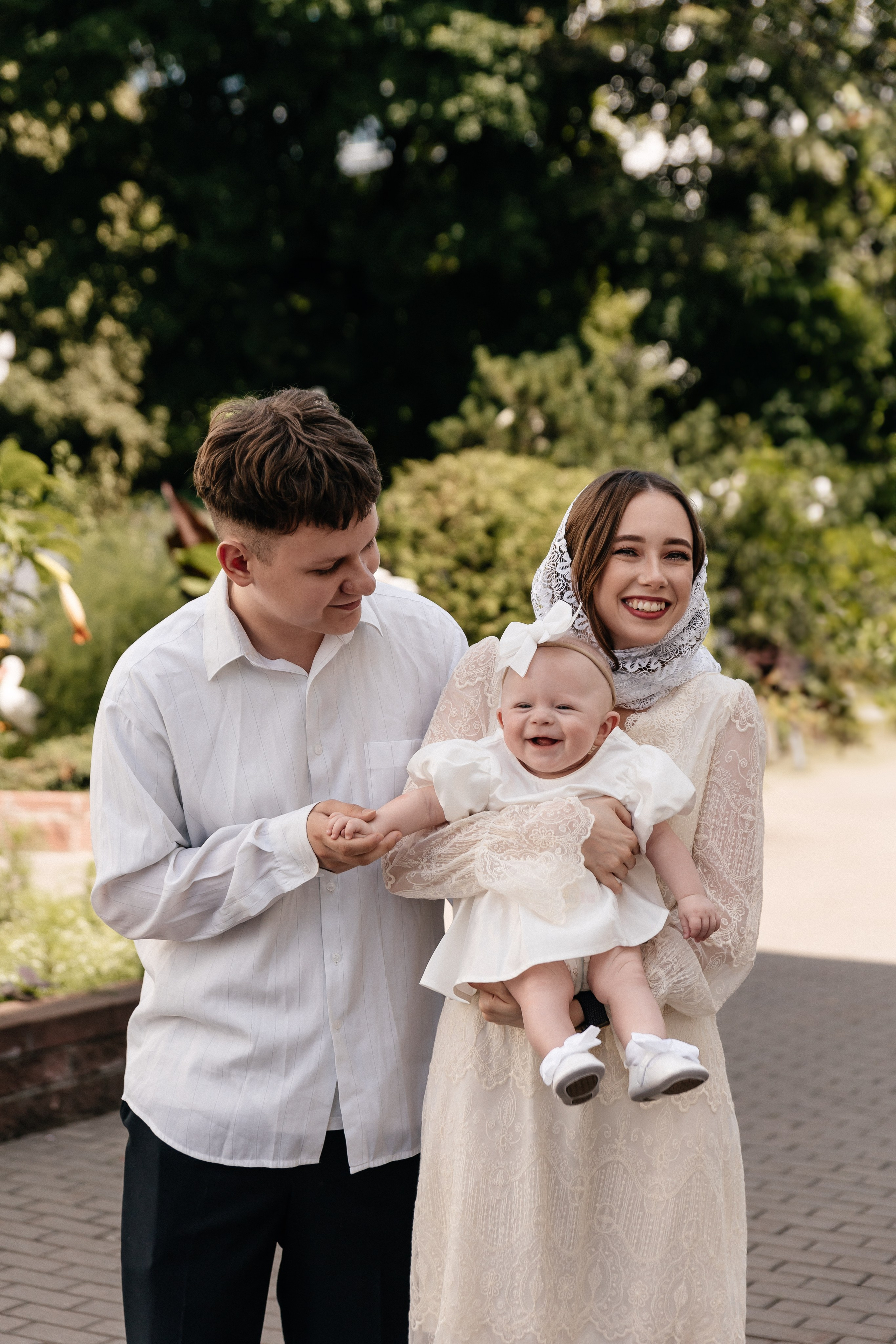 Крещение Адель. Семейный фотограф Минск Усова Ольга