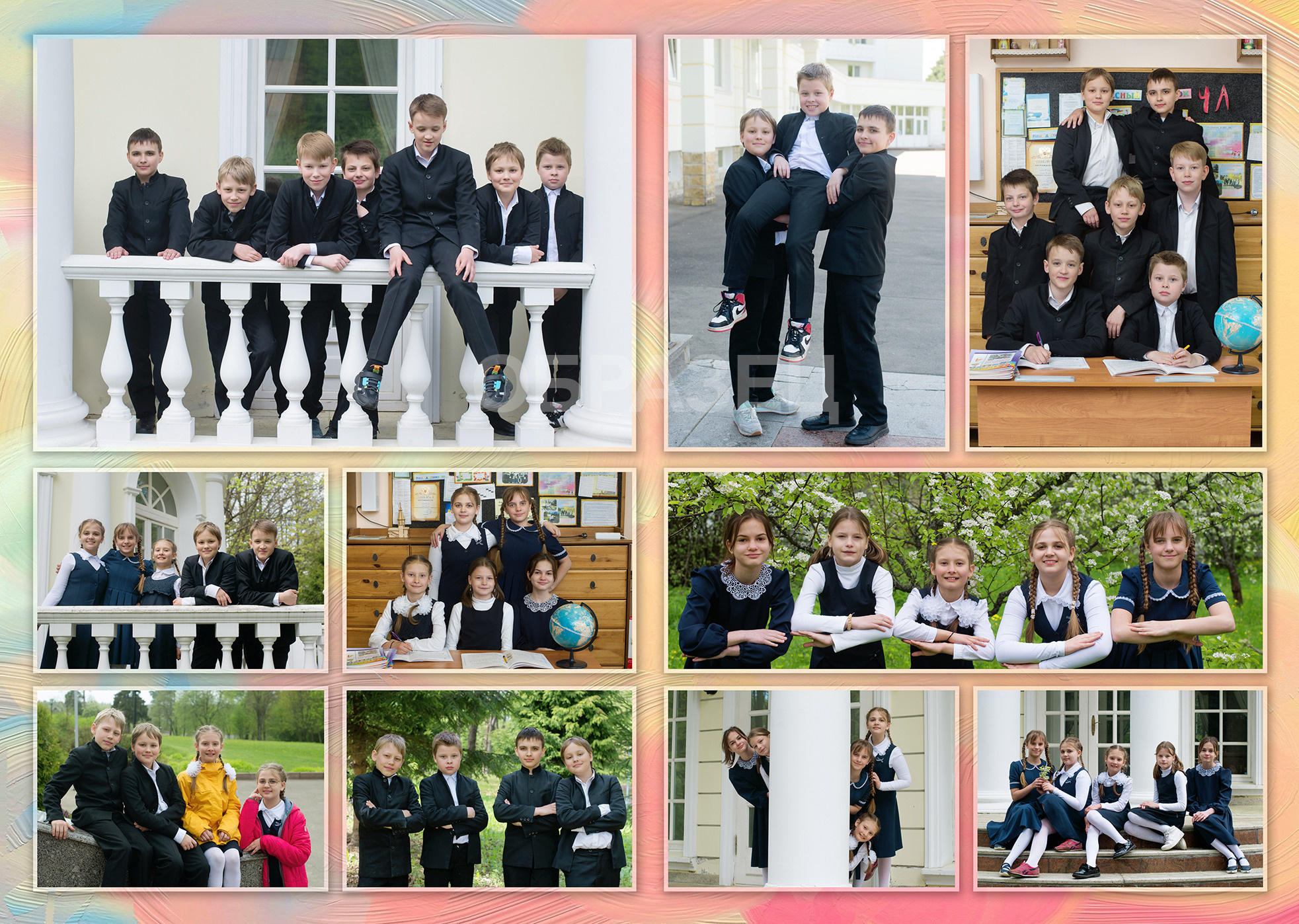 Плесково. Выпускные альбомы. Частные съемки