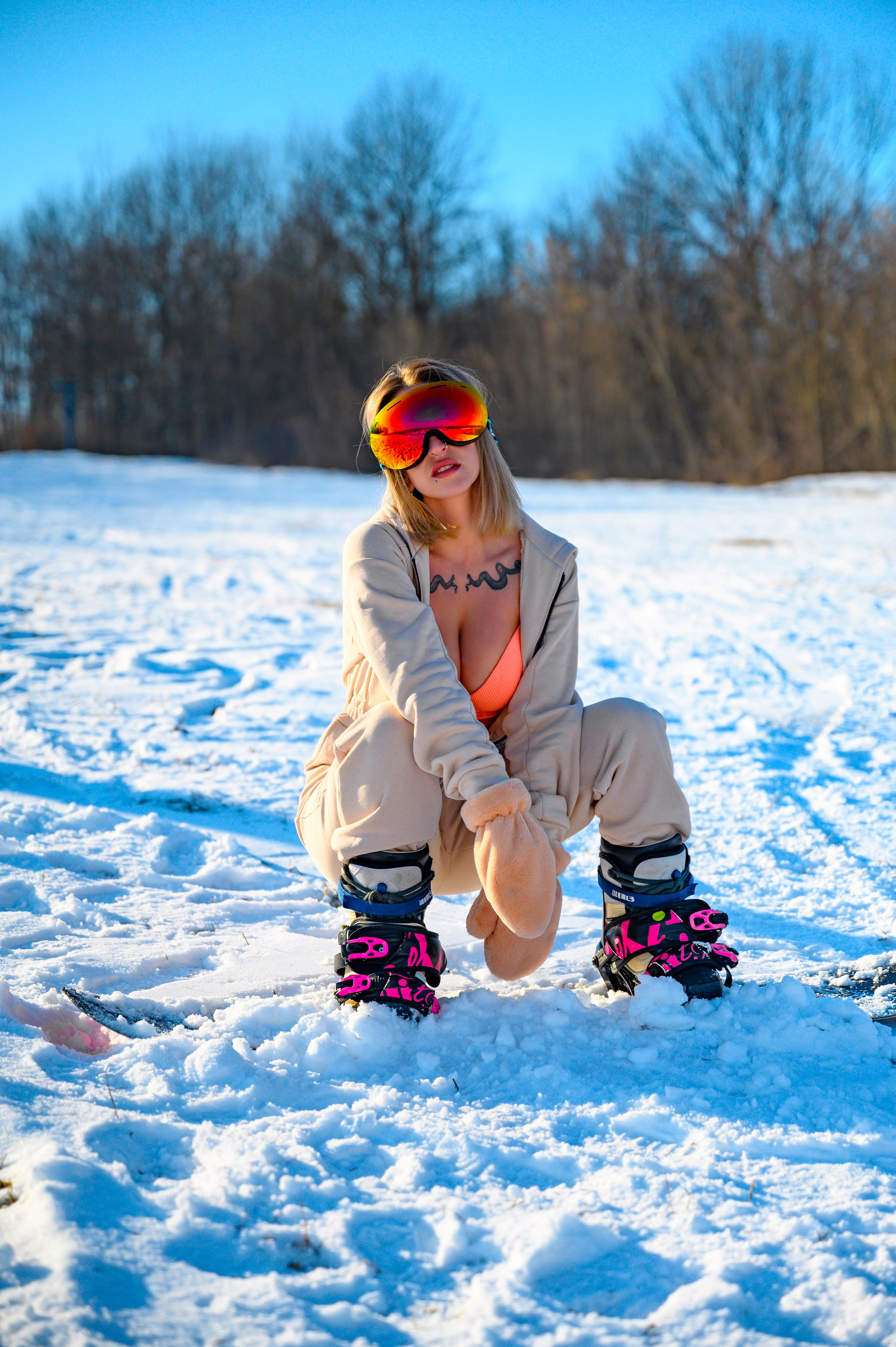 Катя сноуборд. Bazarkom-photo.ru Фотограф Виктор Оськин в Старом Осколе
