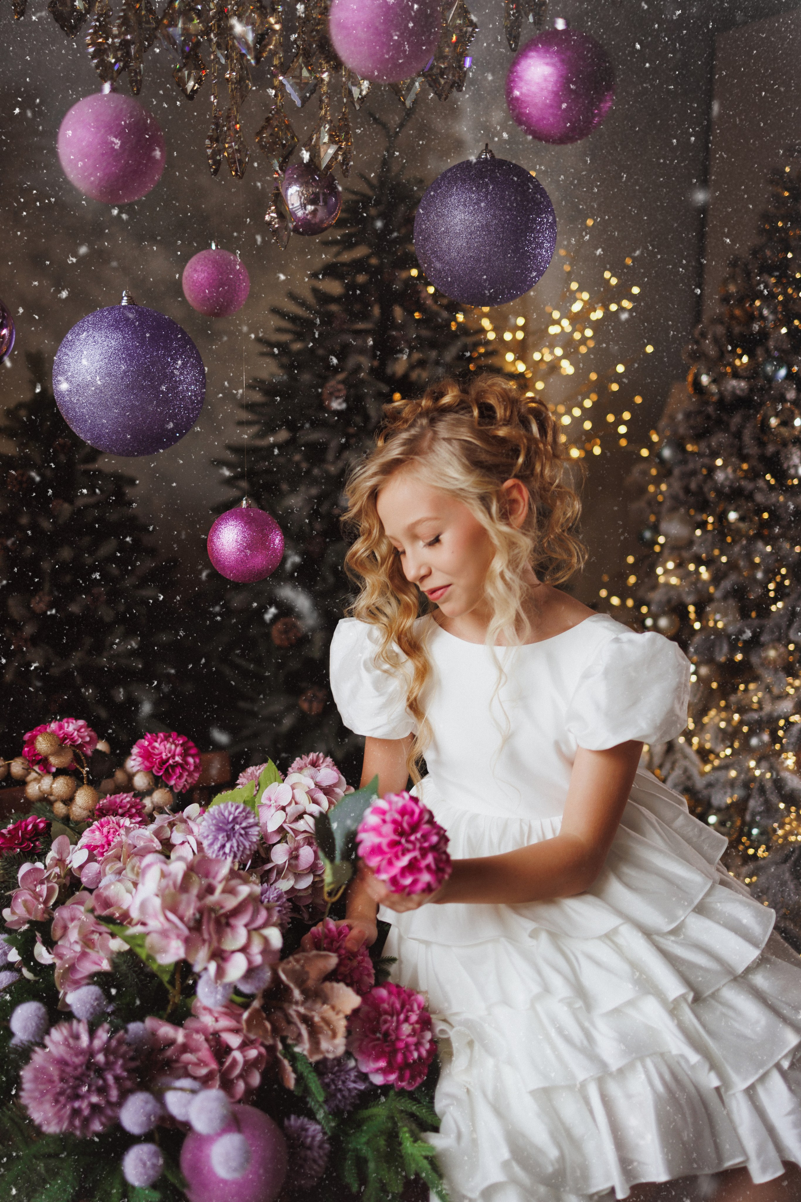 Новогодняя фотосессия в фотостудии «Океан», город Краснодар. Семейный и детский фотограф в Краснодаре Анна Трашкова