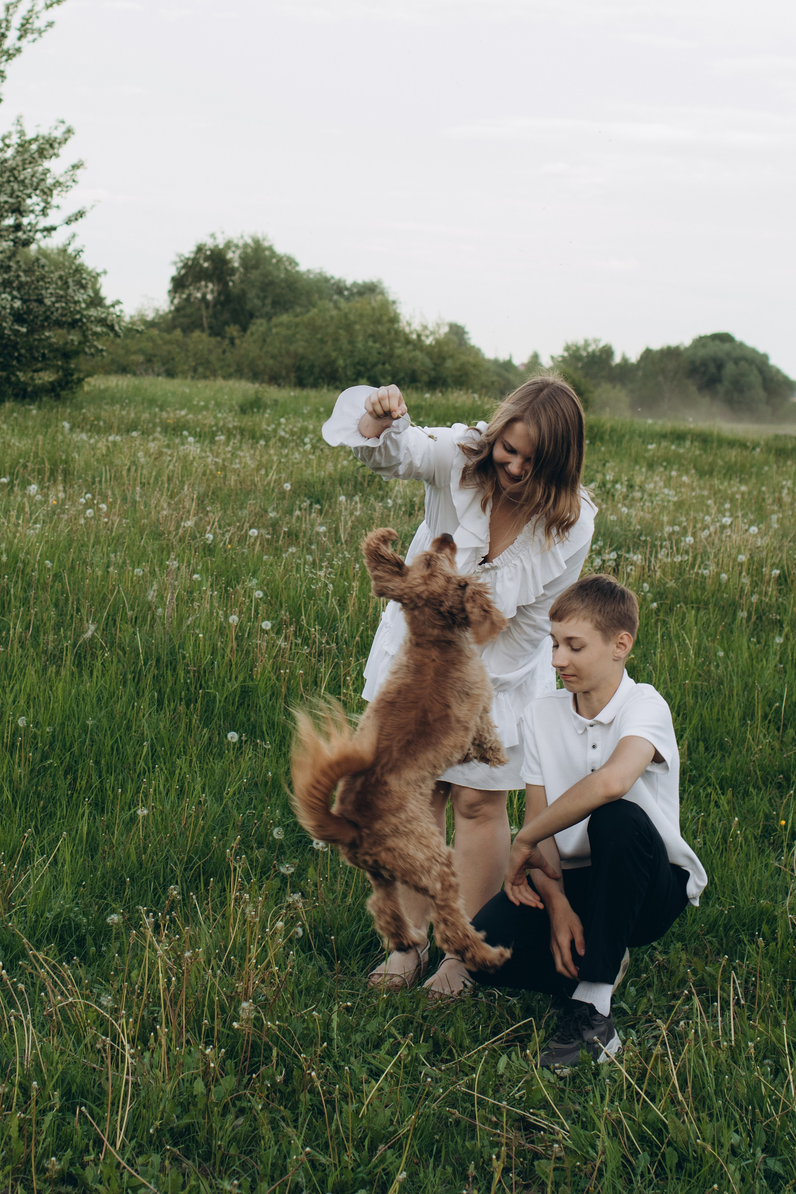 Семейная прогулка на пруду. Семейный фотограф в Брянске — Валерия Филиппова