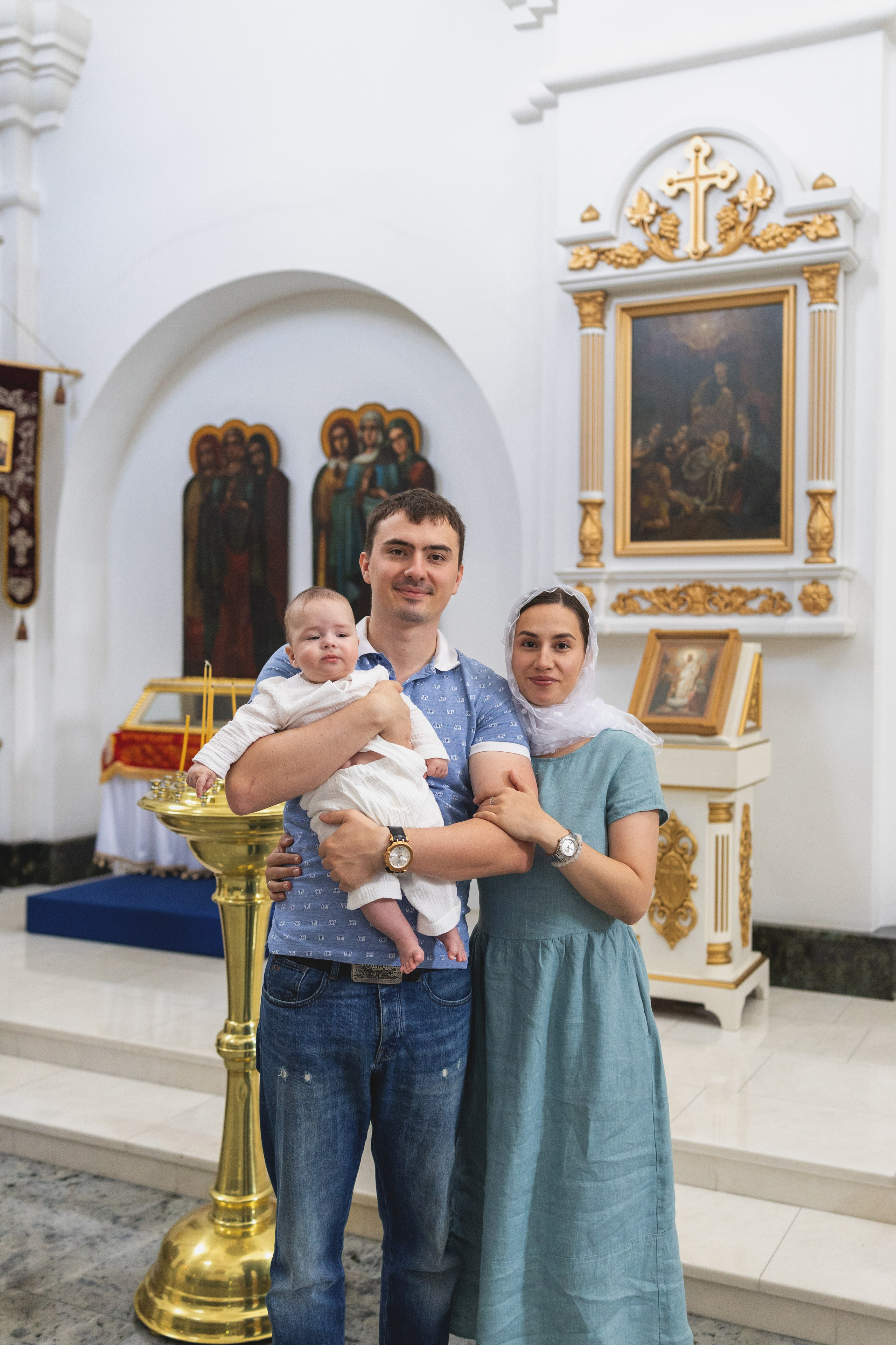 Крещение Филиппа. Храм Покрова Пресвятой Богородицы. Фотограф в Могилеве|Минске Авдеева Юлия