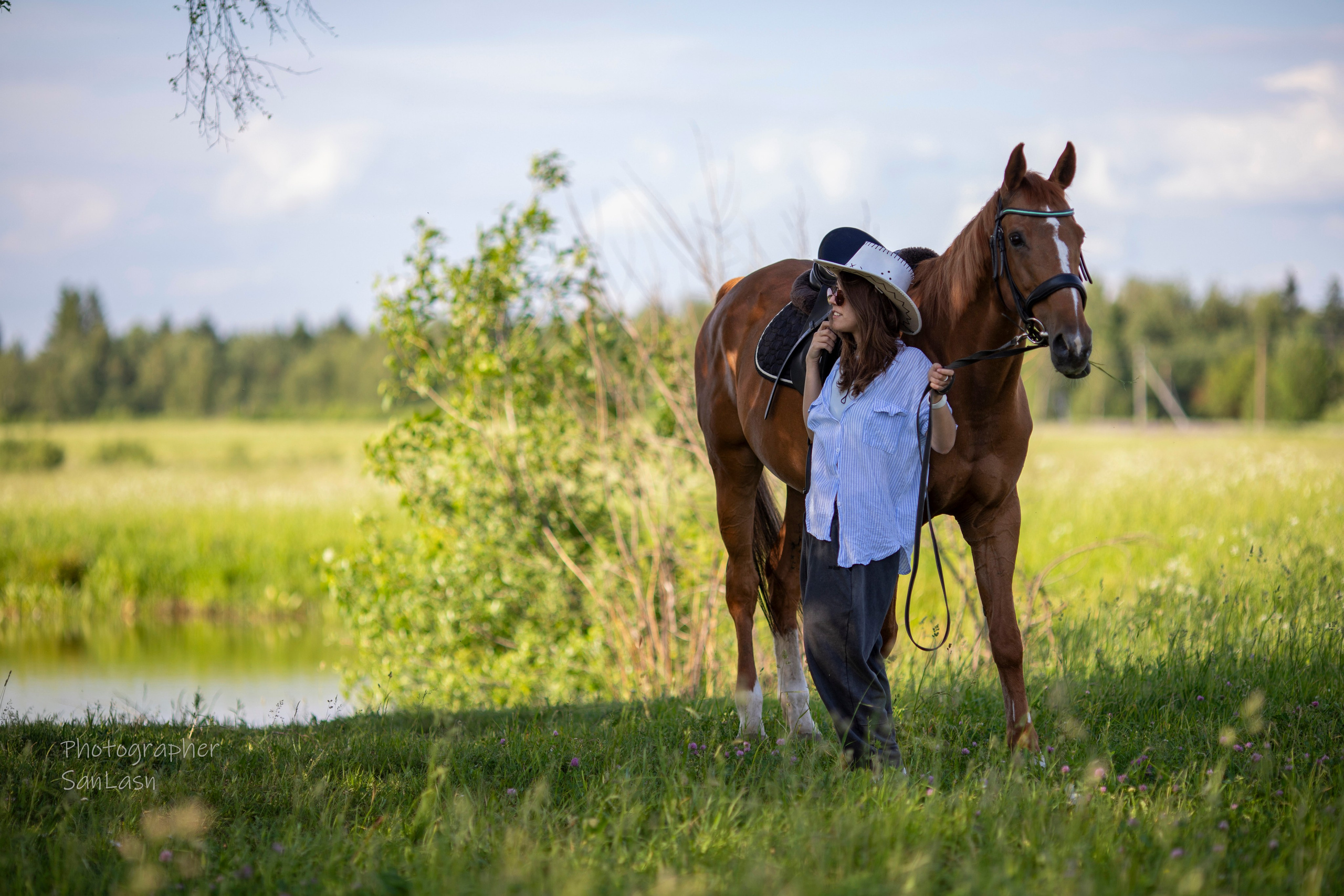 С лошадьми. Фотограф в Москве и в Московской области Сандра