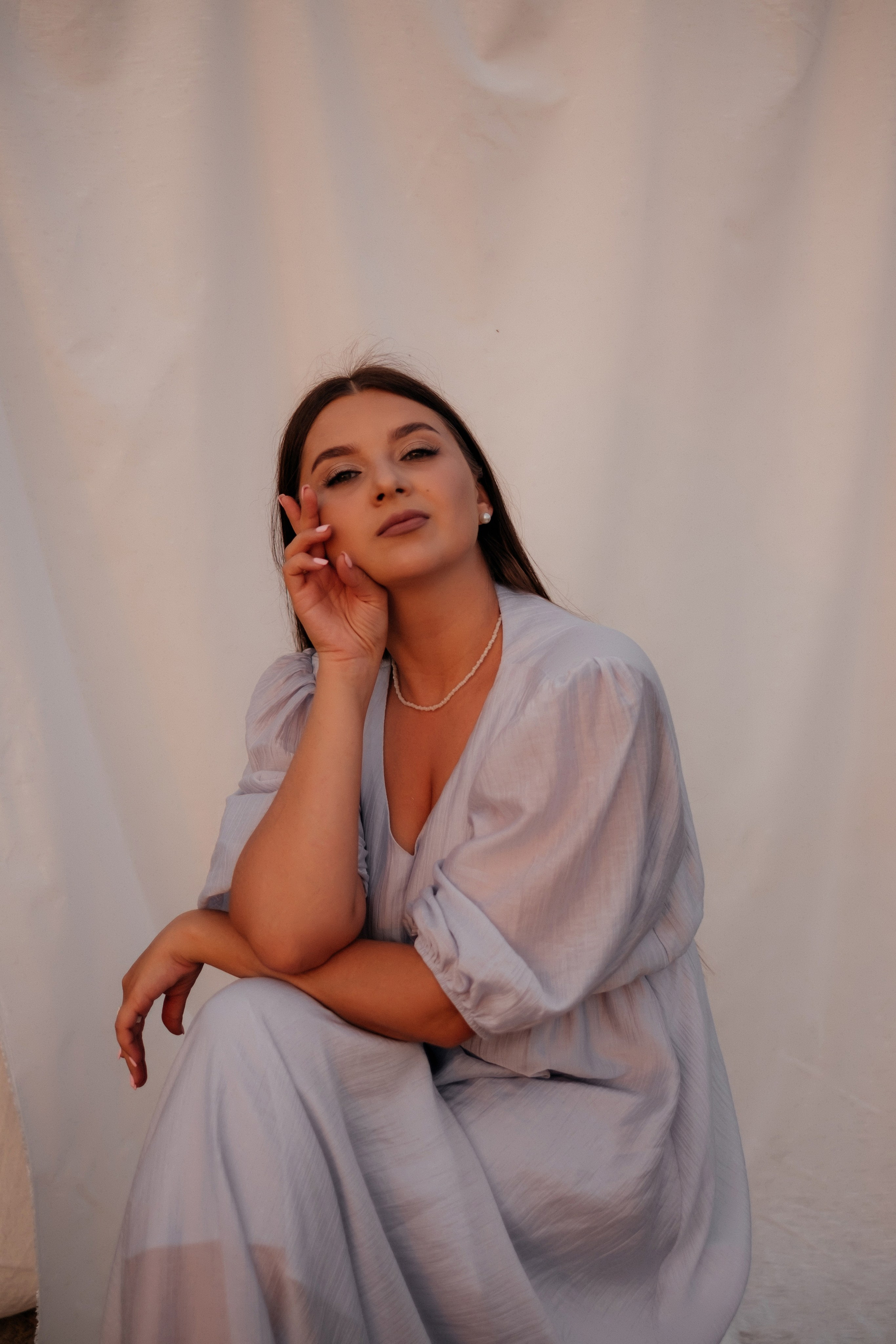 Алина, Ярослав и Тая на берегу. Фотограф в Новосибирске Диана Ильиных