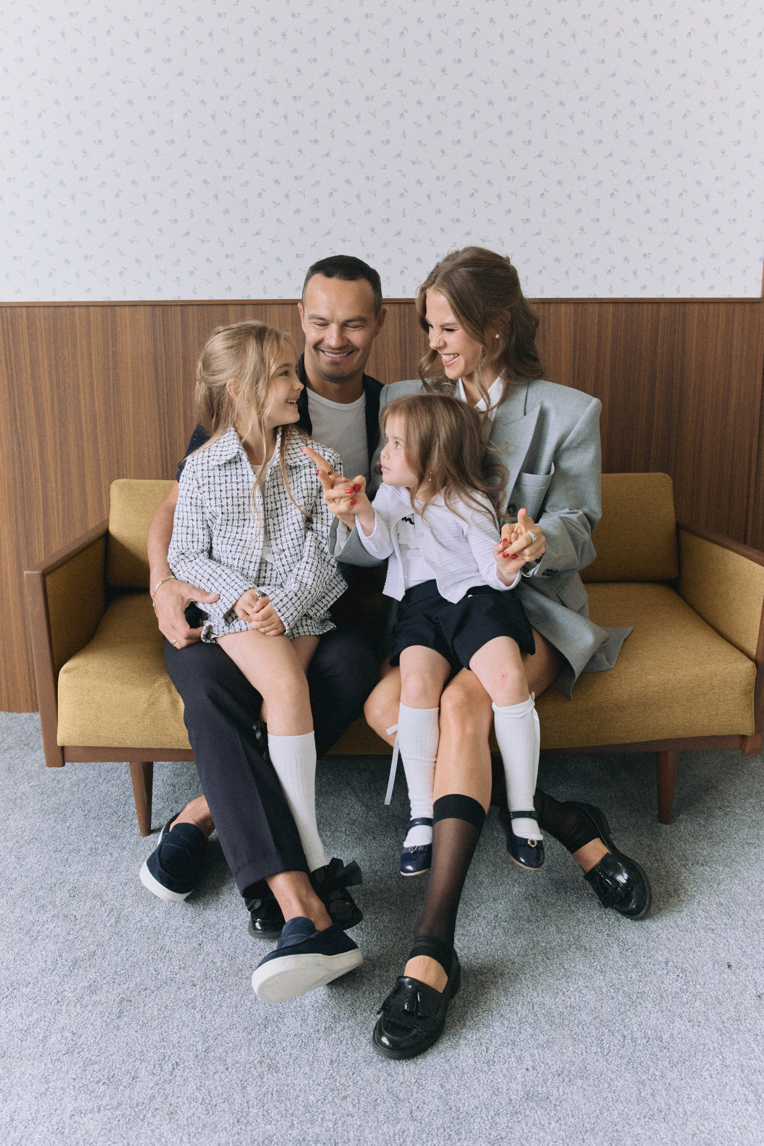 Леша + Даша + Кристина + Николь. Семейный и детский фотограф Юлия Шох