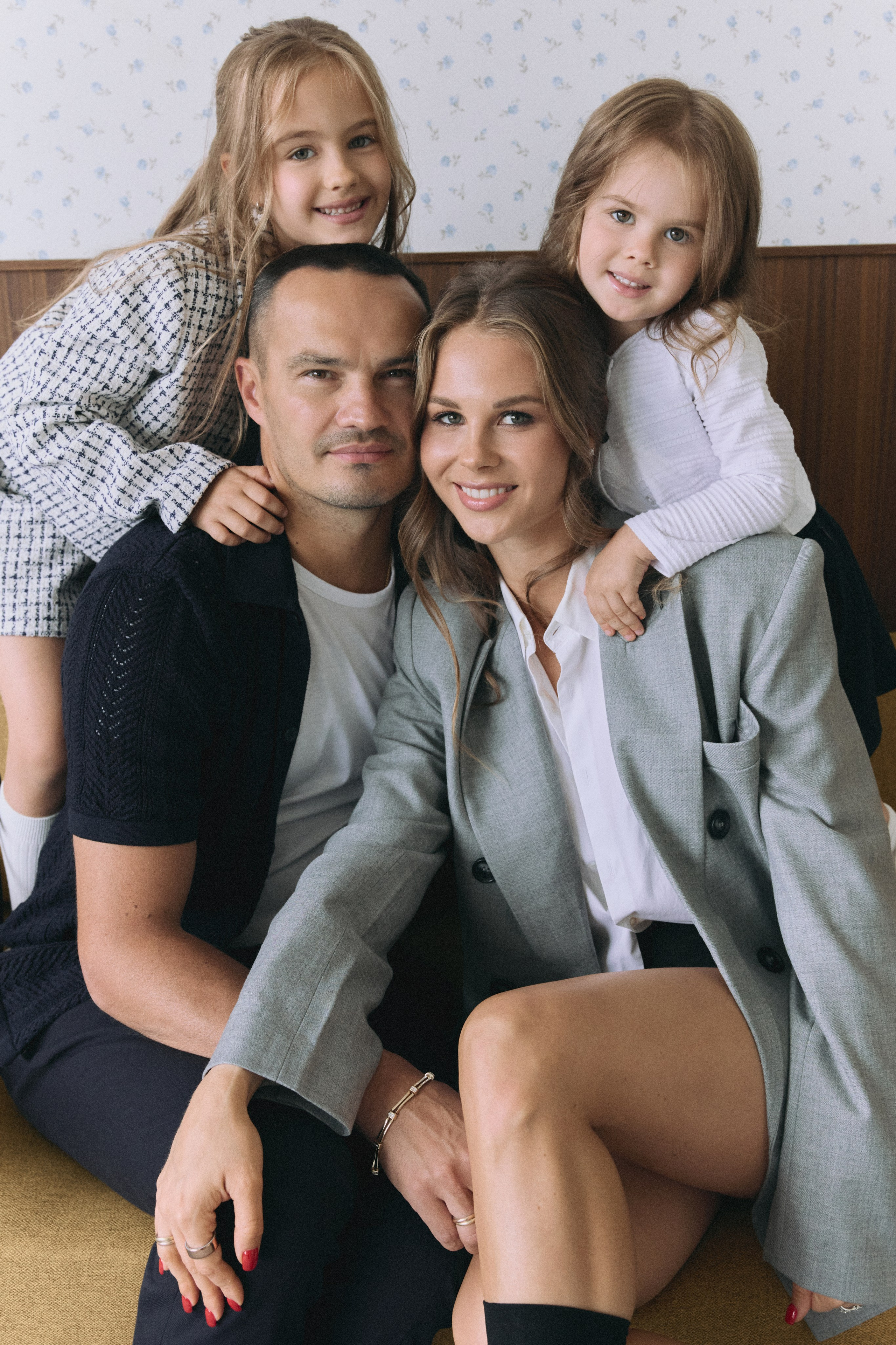 Леша + Даша + Кристина + Николь. Семейный и детский фотограф Юлия Шох