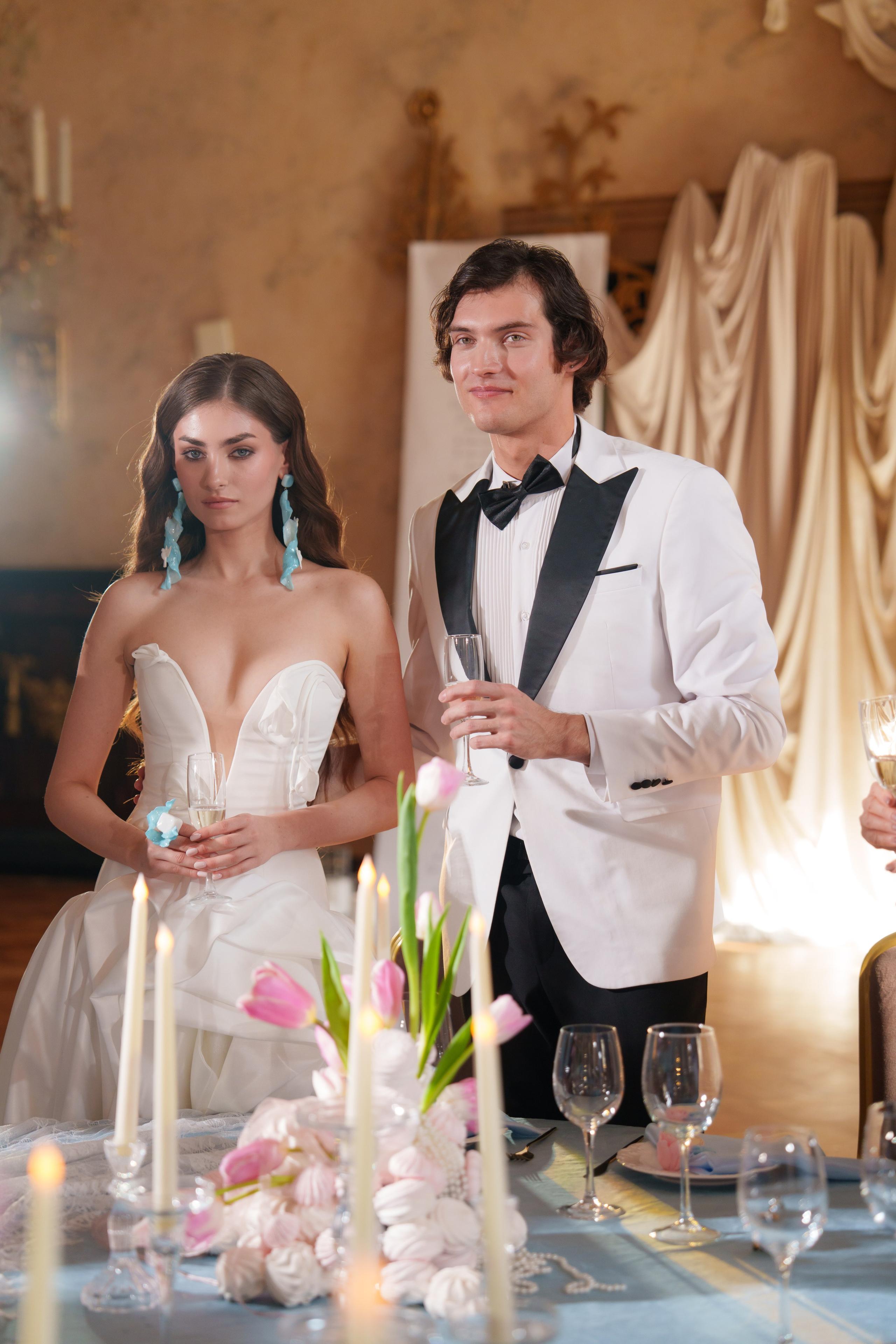 Илья и Алена. Камерный ужин. Свадебный фотограф Москва