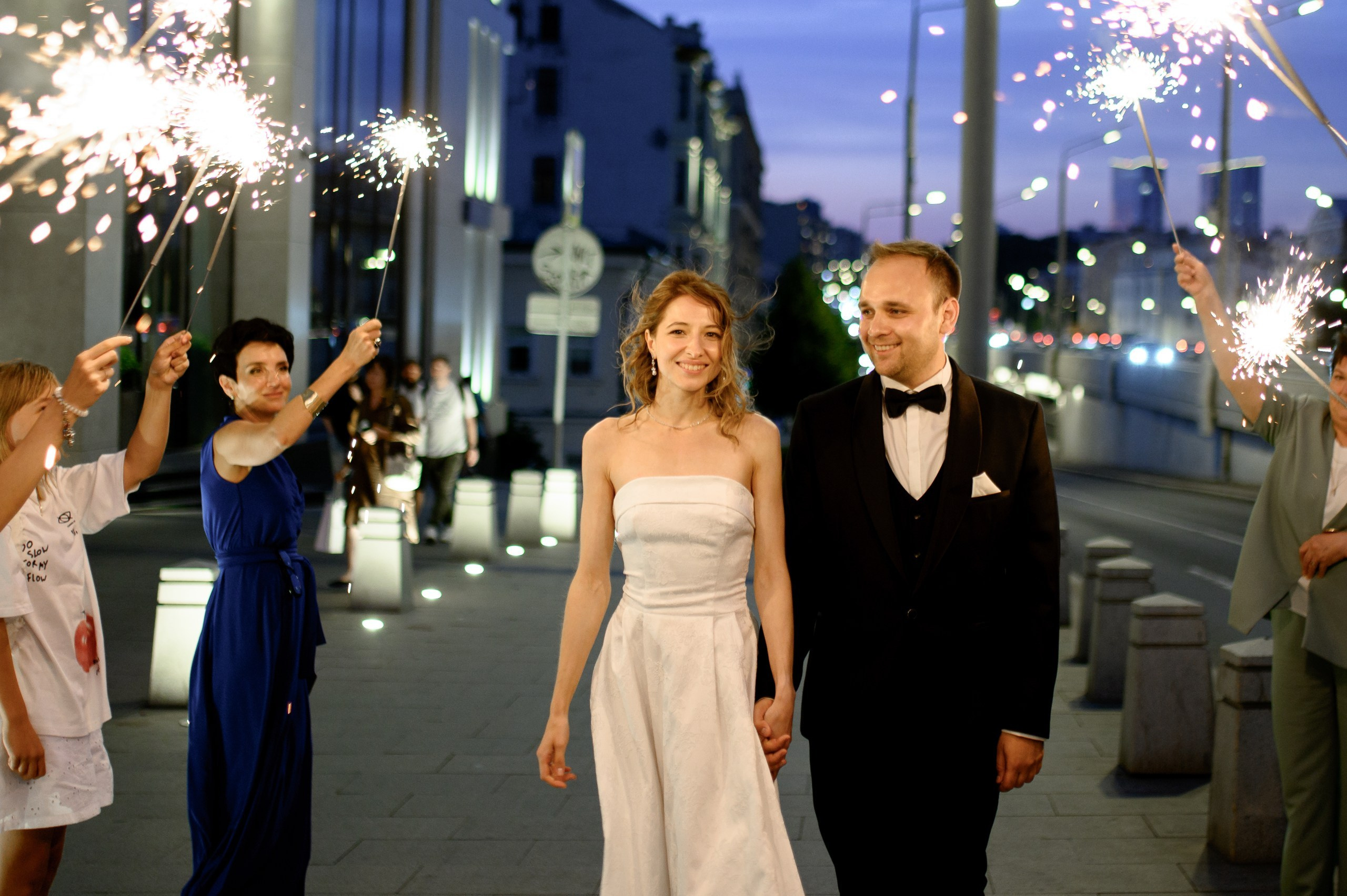 Камерная свадьба Владимира и Кристины в отеле Movenpick Таганская. Регистрация брака в The Great Hall Yakimanka. Semerlina.ru