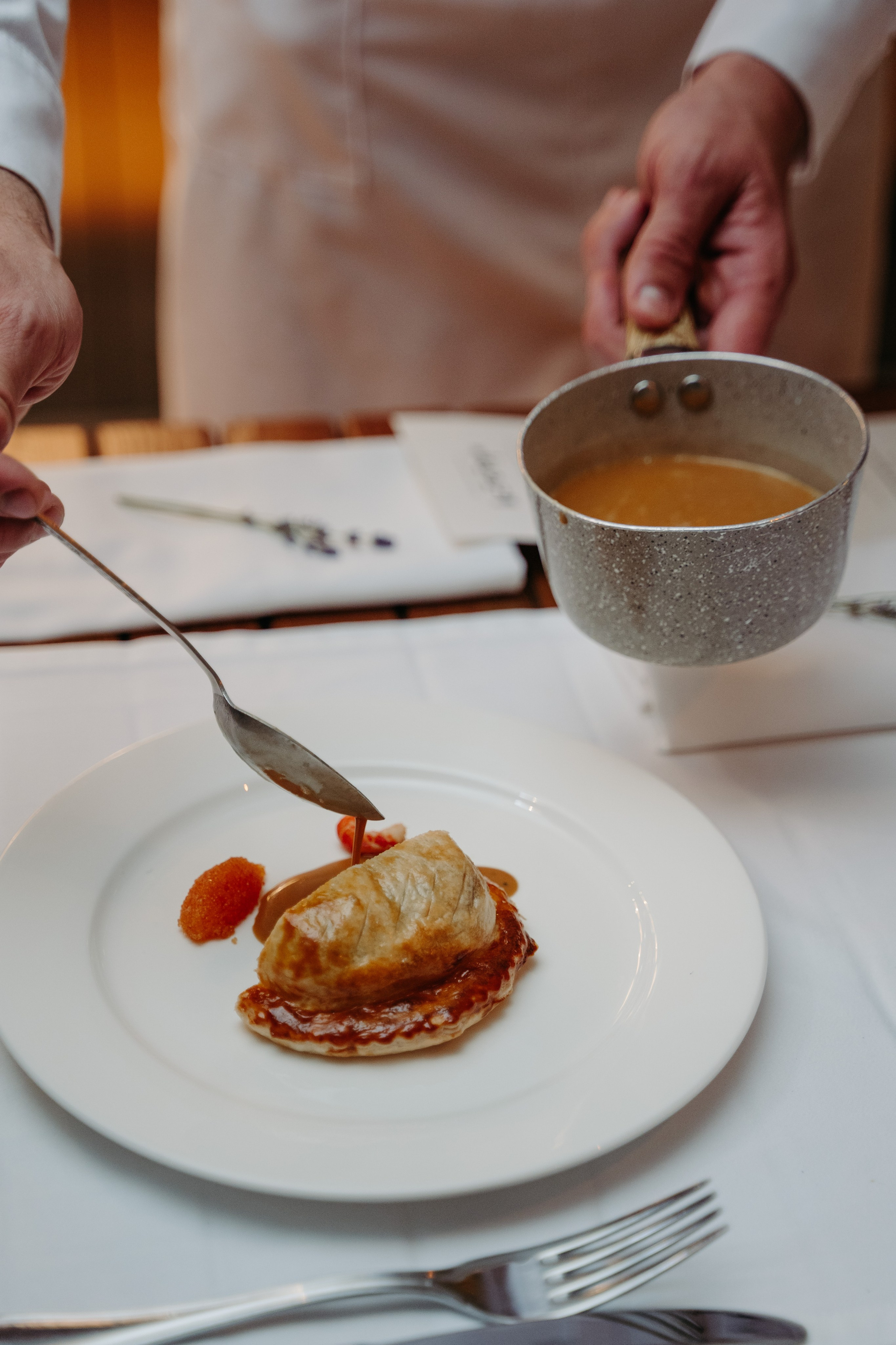 Открытый ужин с Mishlen Шеф Поварами. Репортажный и свадебный фотограф в Москве Рая Небогатова