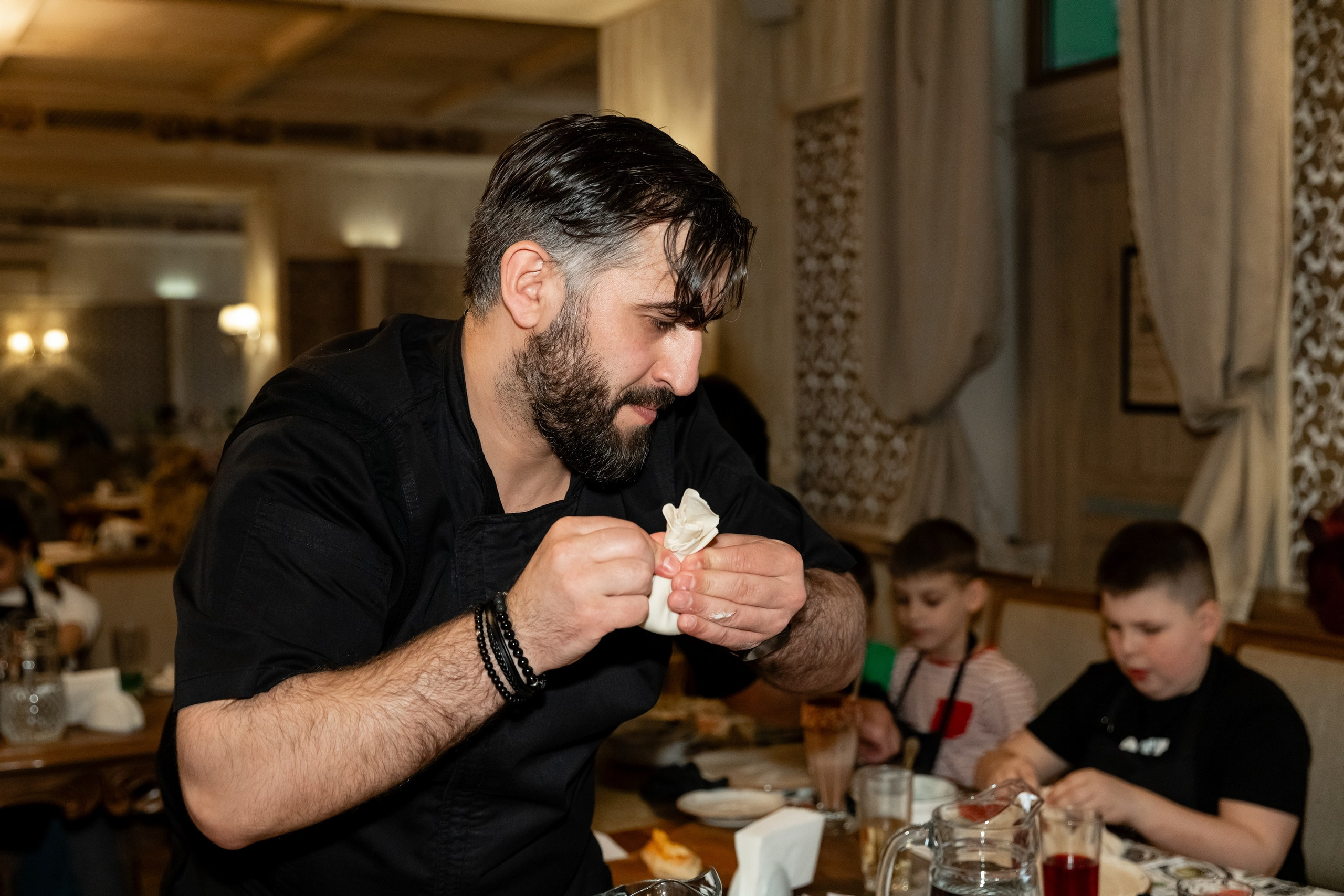 Кулинарный мастер-класс (Оджахури). Татьяна Чернышова свадебный фотограф Москва