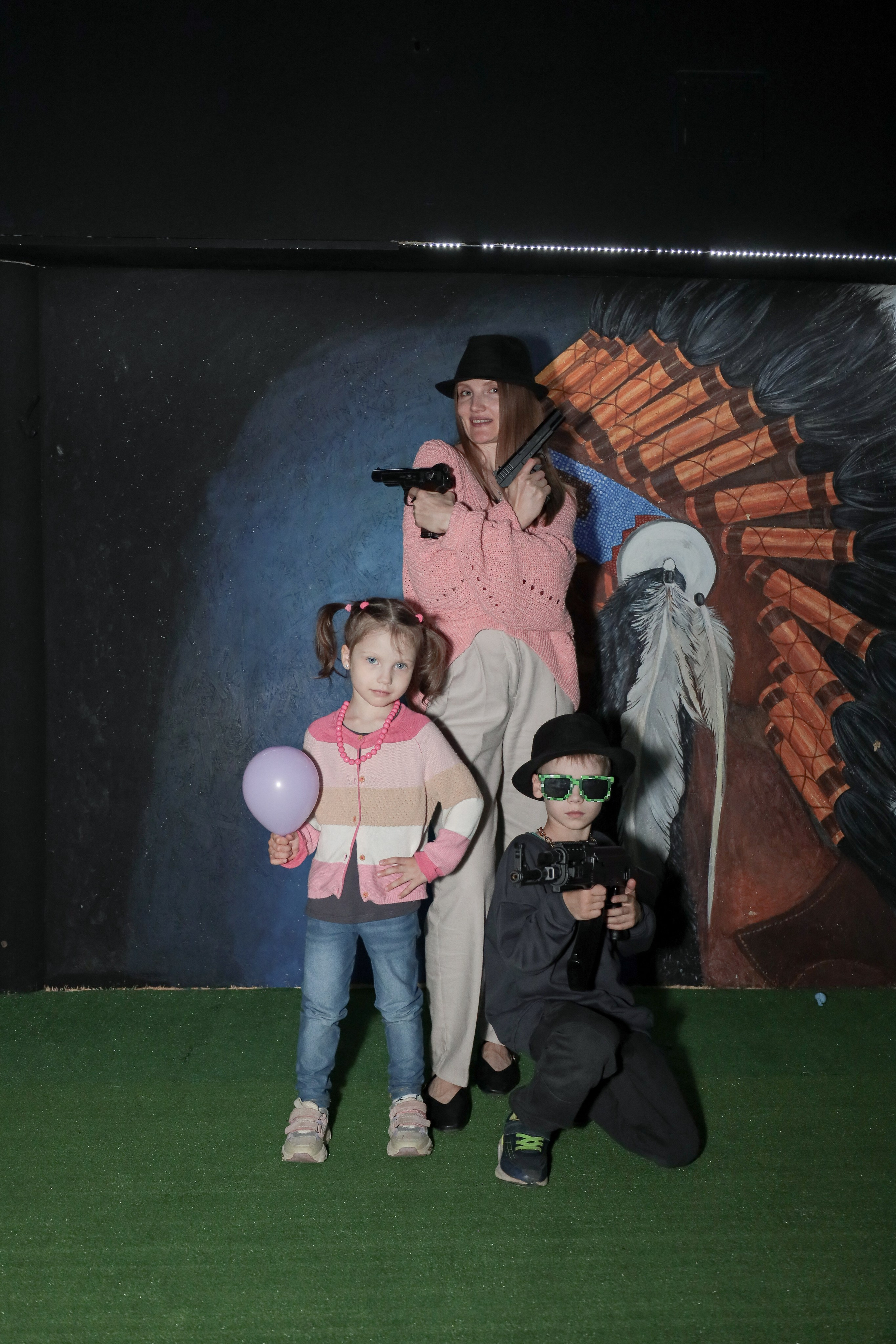 День рождение в стрелковом клубе. Фотограф Надршина Лилия